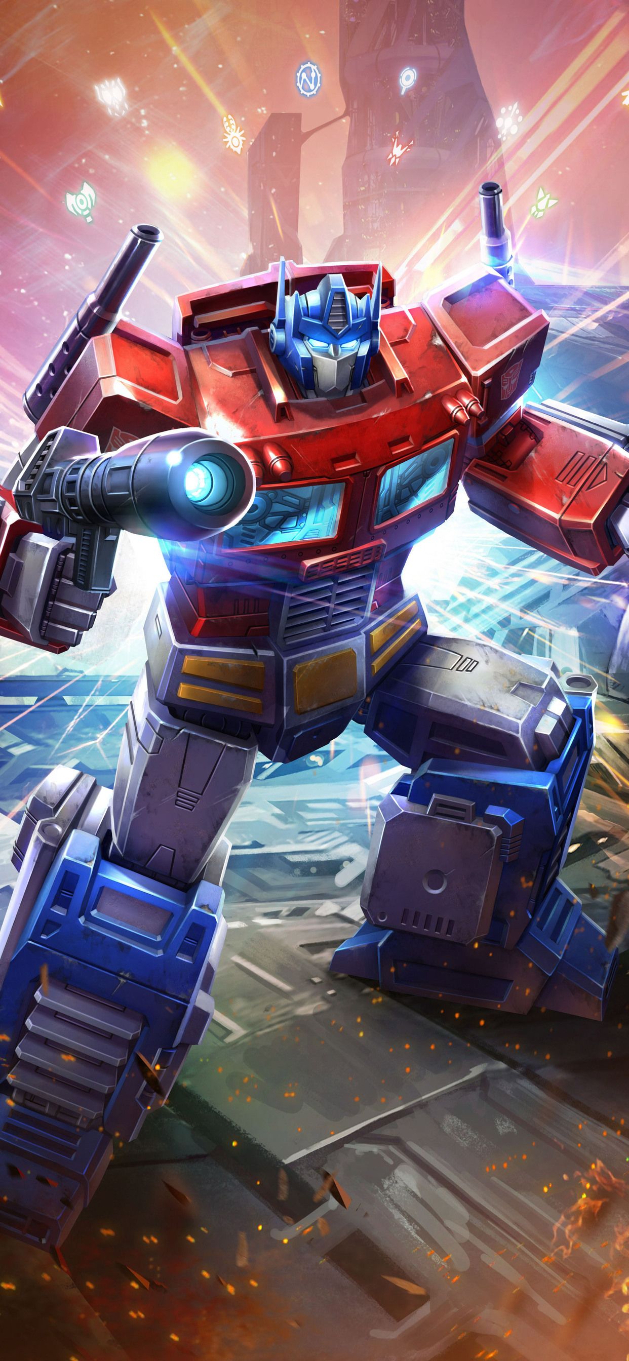 Optimus Prime In Transformers Art iPhone XS MAX HD 4k Wallpaper, Image, Background, Photo and Picture