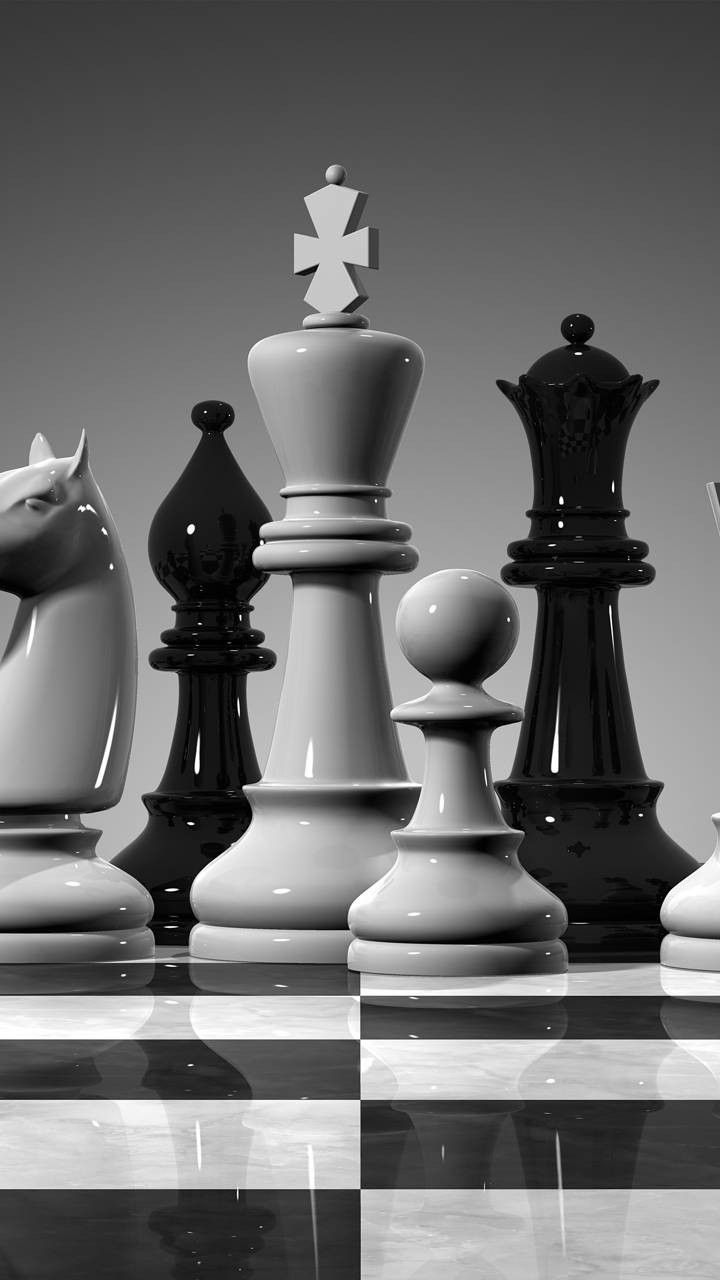 King, chess, sports, game, minimal, 720x1280 wallpaper