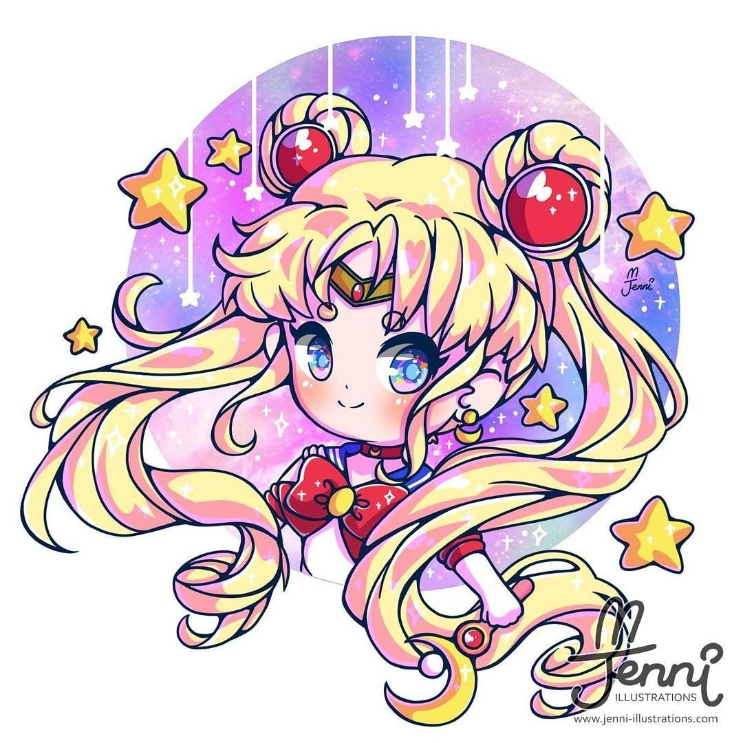 Kawaii Galaxy Sailor Moon Wallpapers Wallpaper Cave