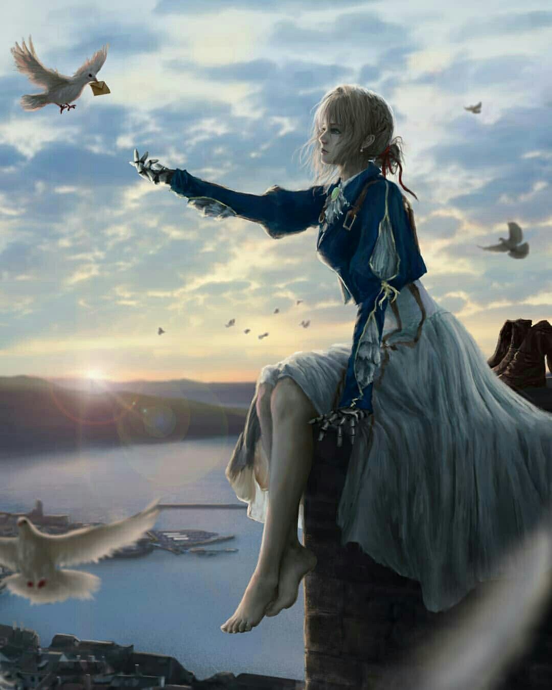 Anime Evergarden. Violet evergarden anime, Violet evergreen, Anime image