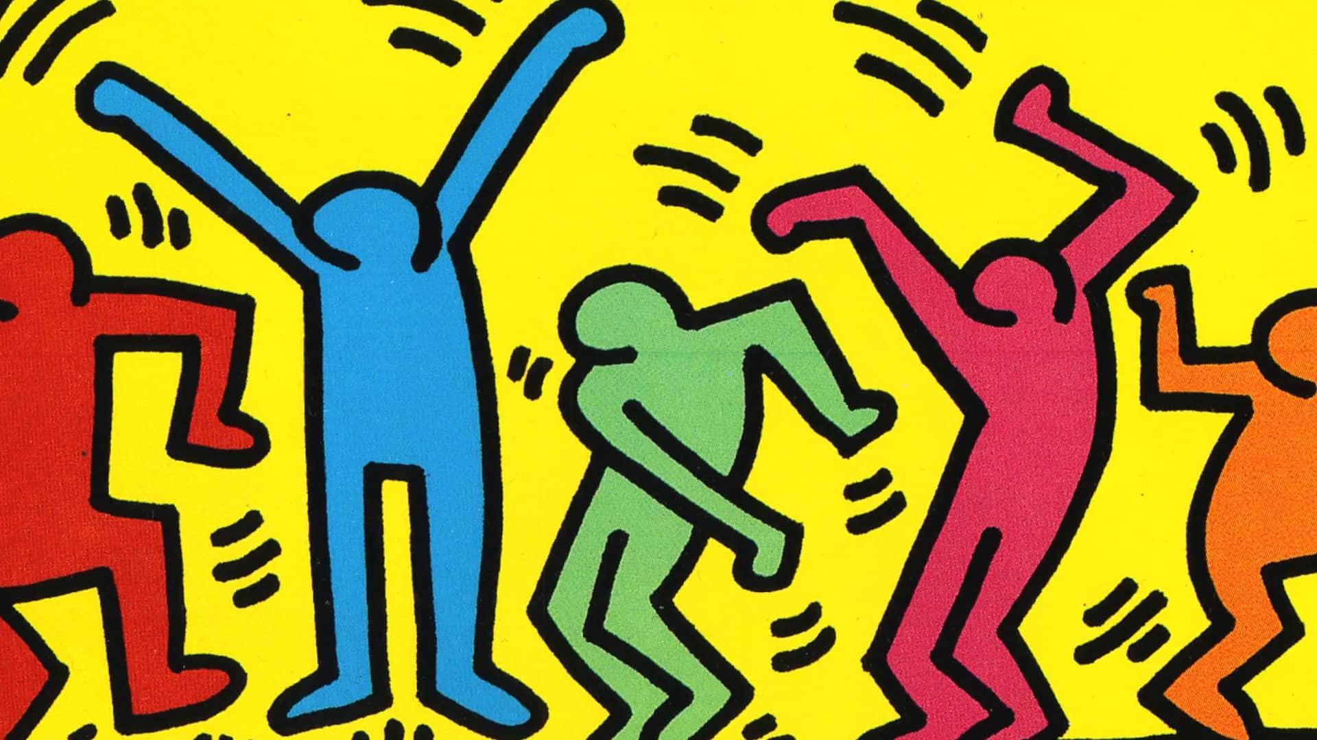 Keith Haring Paintings HD Wallpaper And His Inspirational Keith Haring Art