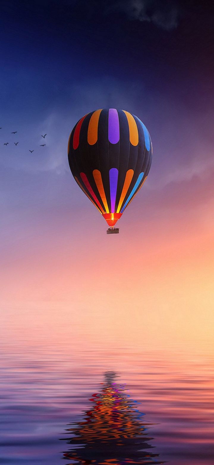 Air Balloon Phone Wallpaper