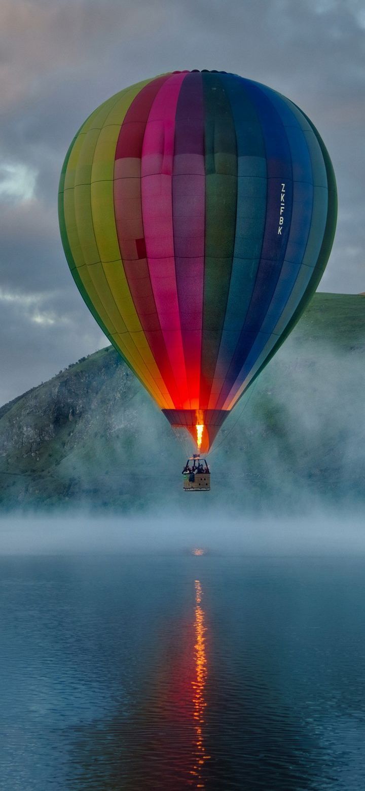 Hot Air Balloon Phone Wallpaper