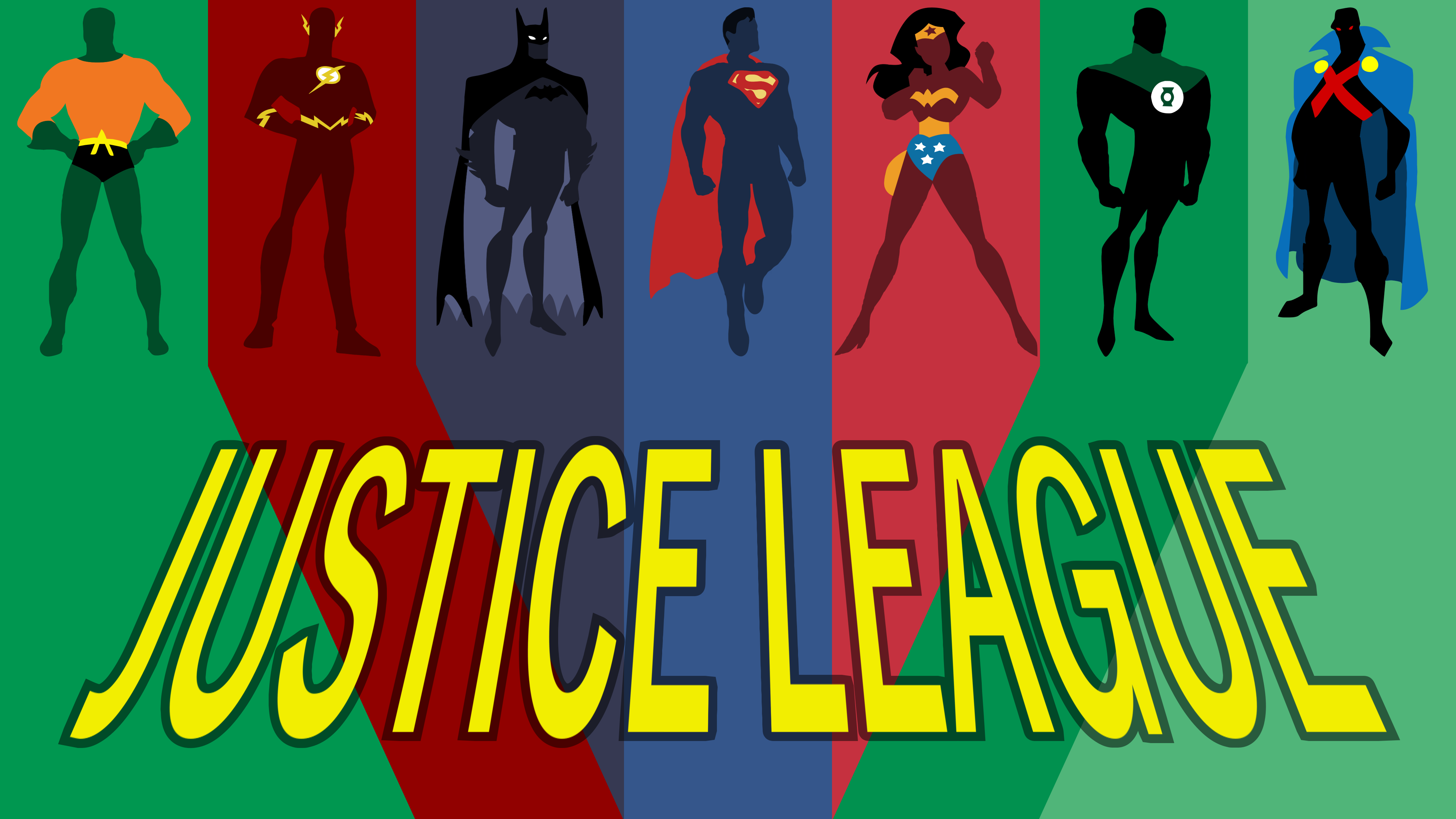 Justice League Minimal Wallpaper