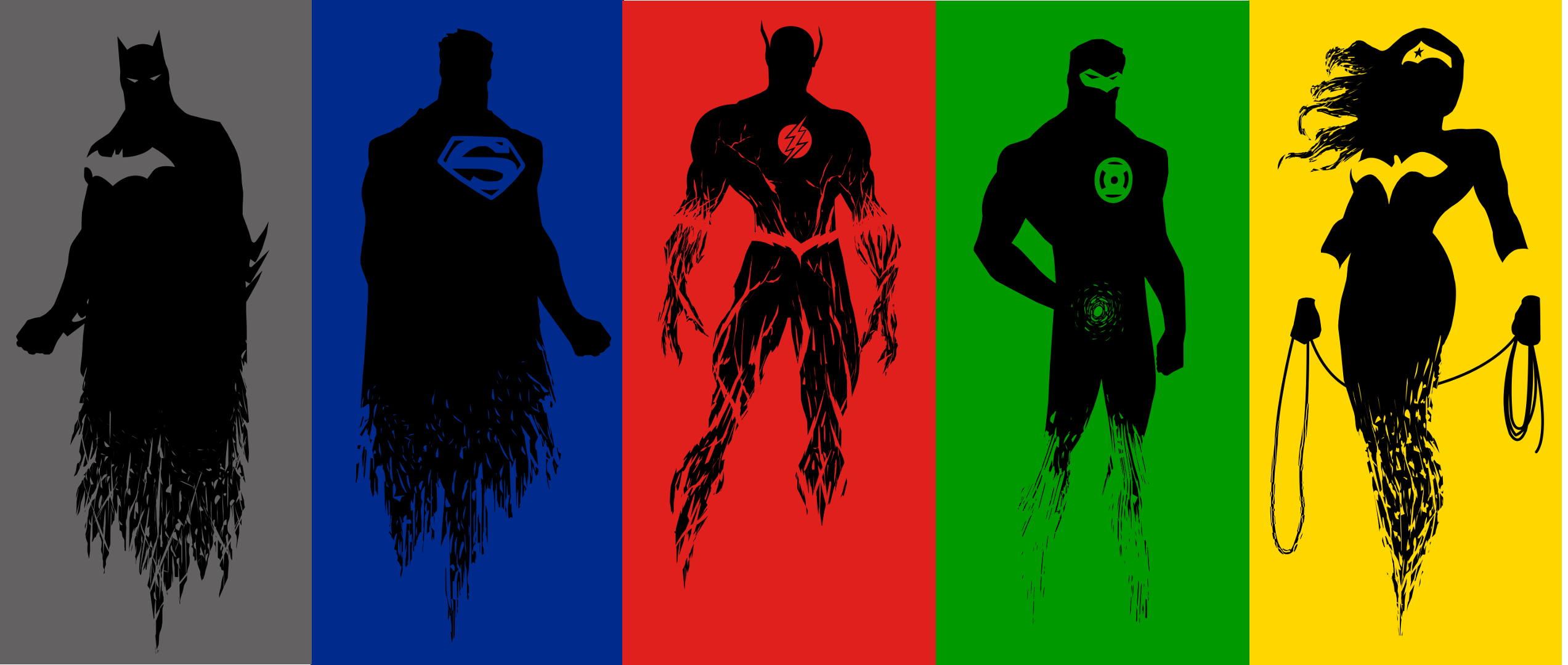 Justice League Minimalist Wallpapers Wallpaper Cave