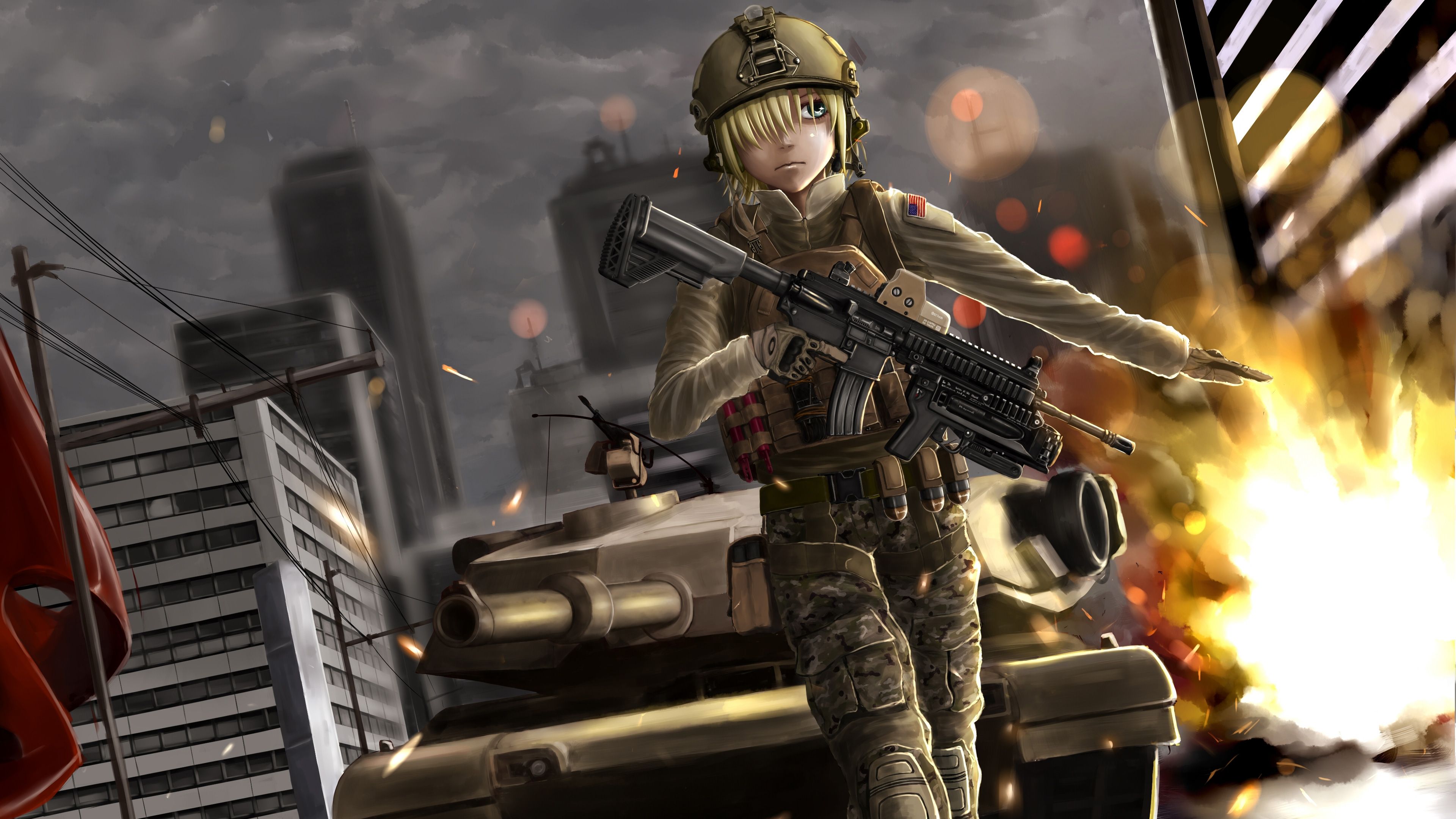 Soldier Anime GIF - Soldier Anime Animation - Discover & Share GIFs
