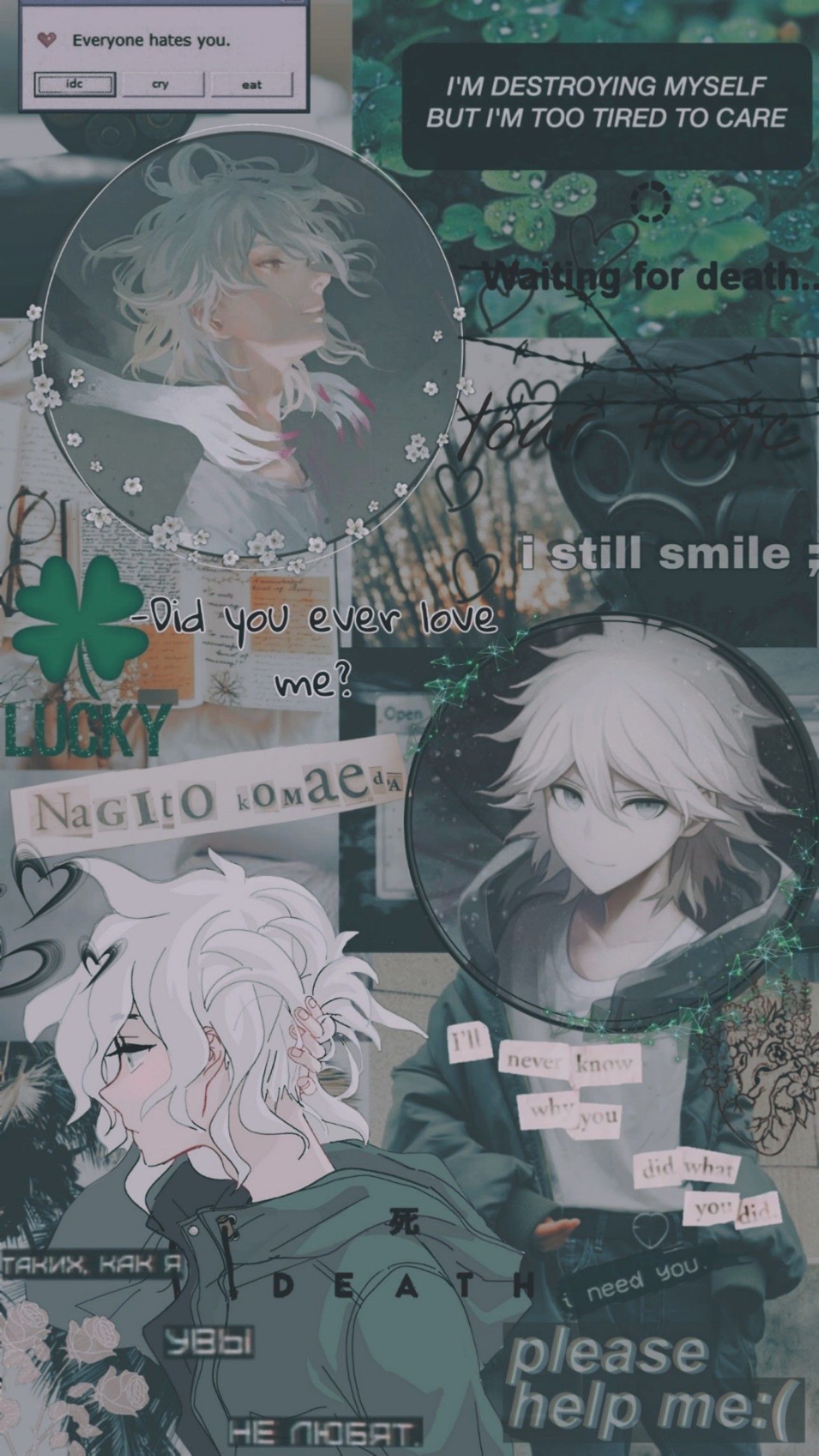 Nagito Komaeda aesthetic. Anime wallpaper, Anime background wallpaper, Cute anime wallpaper
