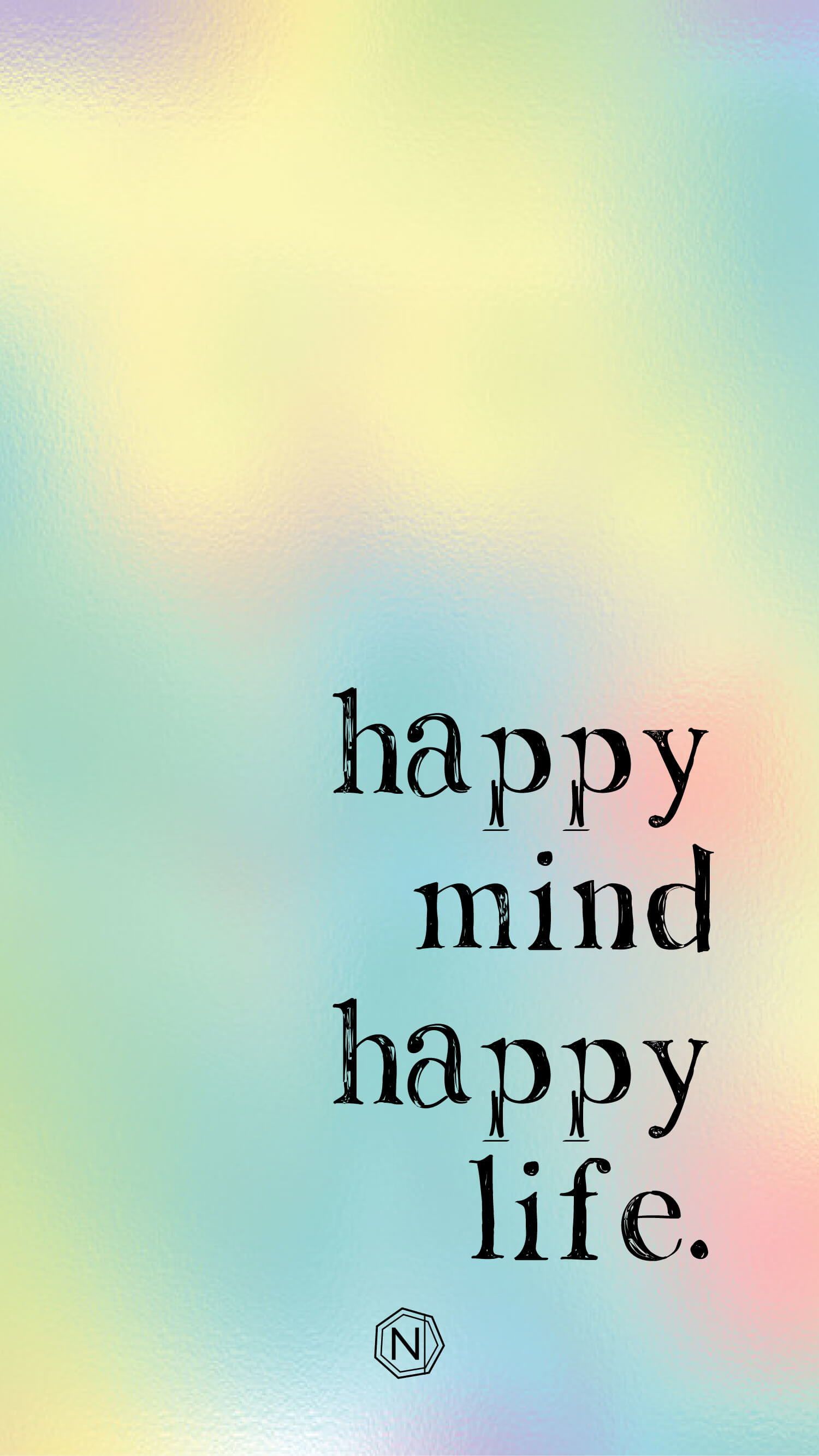 NJOOYS®. Happy mind happy life, Happy minds, Happy quotes inspirational