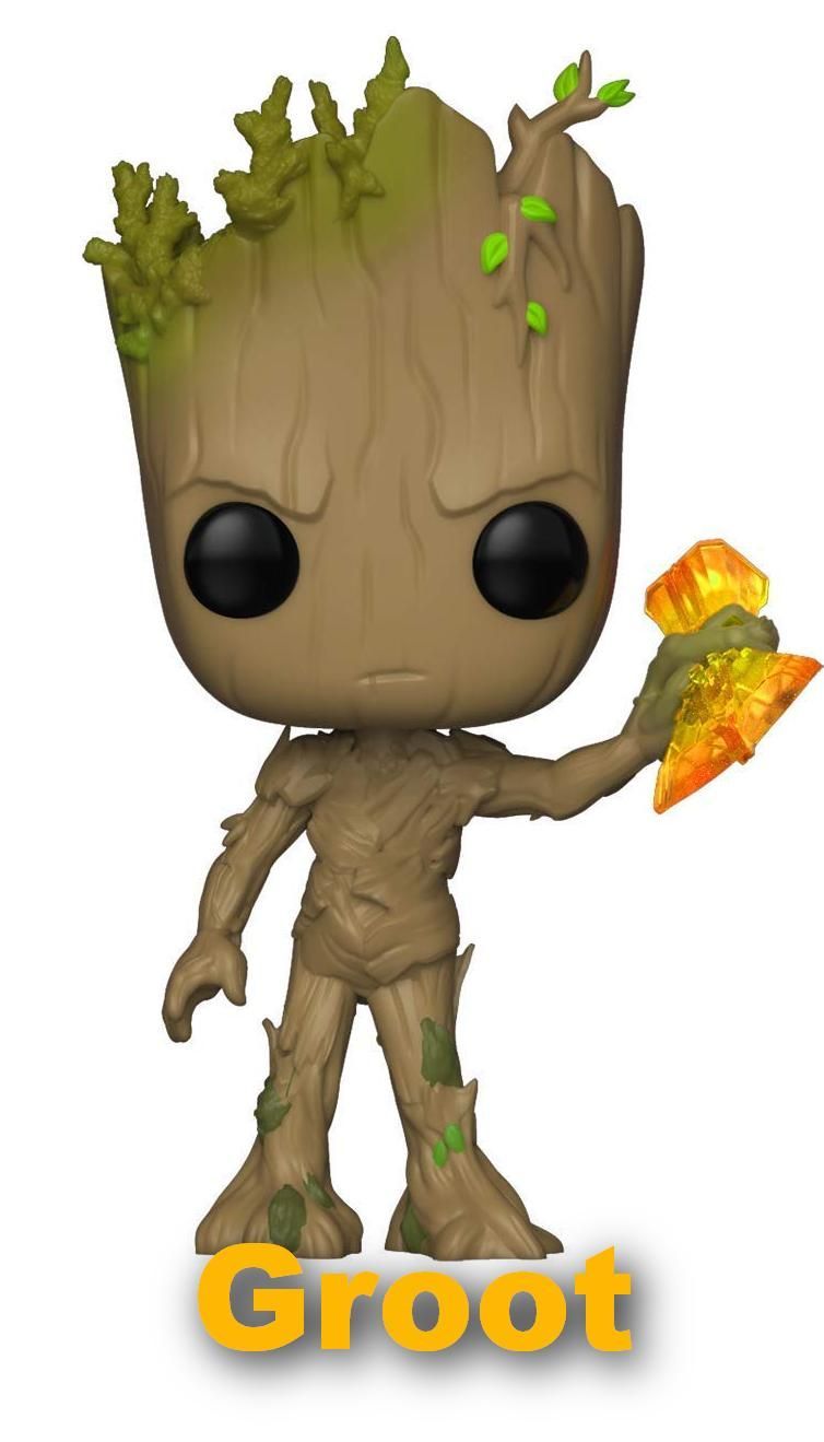 Groot with Stormbreaker Figure. Marvel infinity war, Vinyl figures, Groot marvel