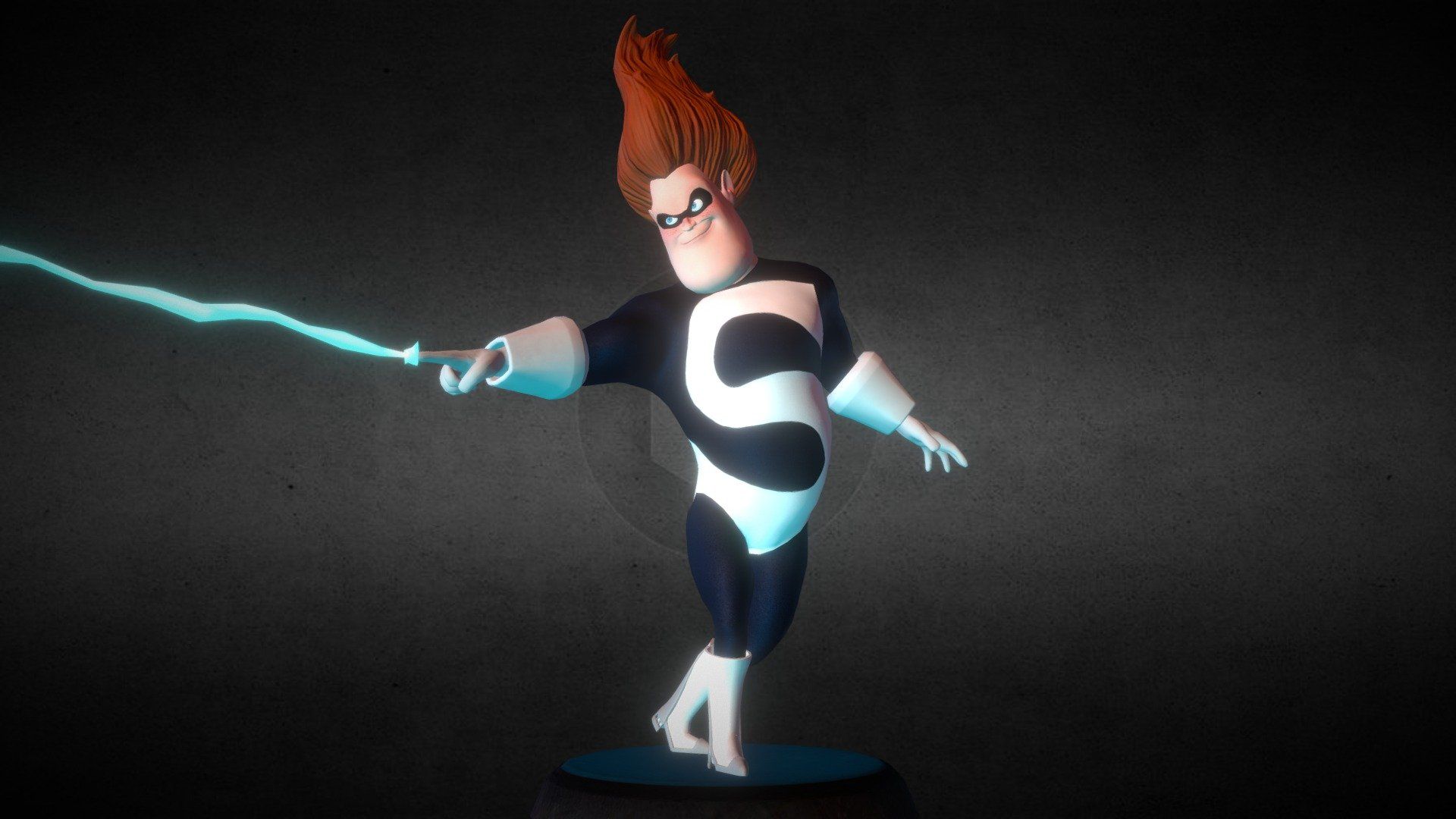Syndrome- Inspired by The Incredibles [PBR] model by mikebauerlein [d9ddeef]