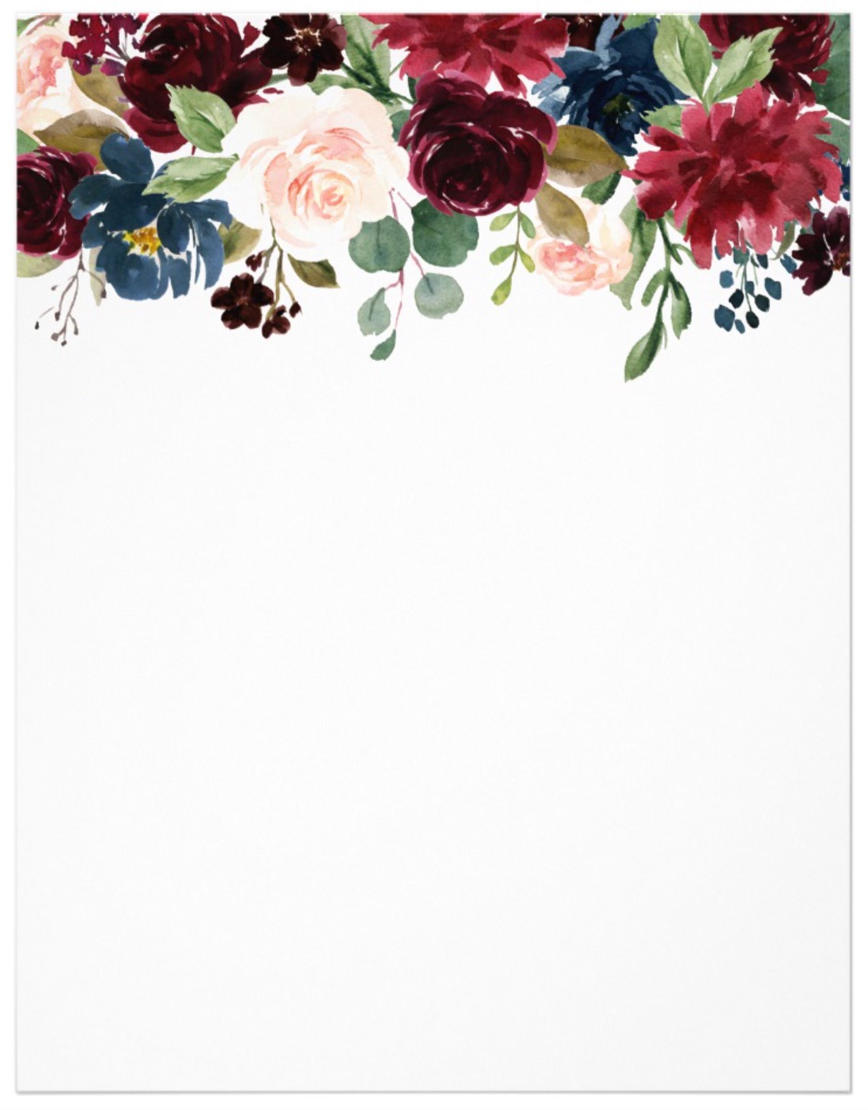 Flower Border Wallpapers Wallpaper Cave