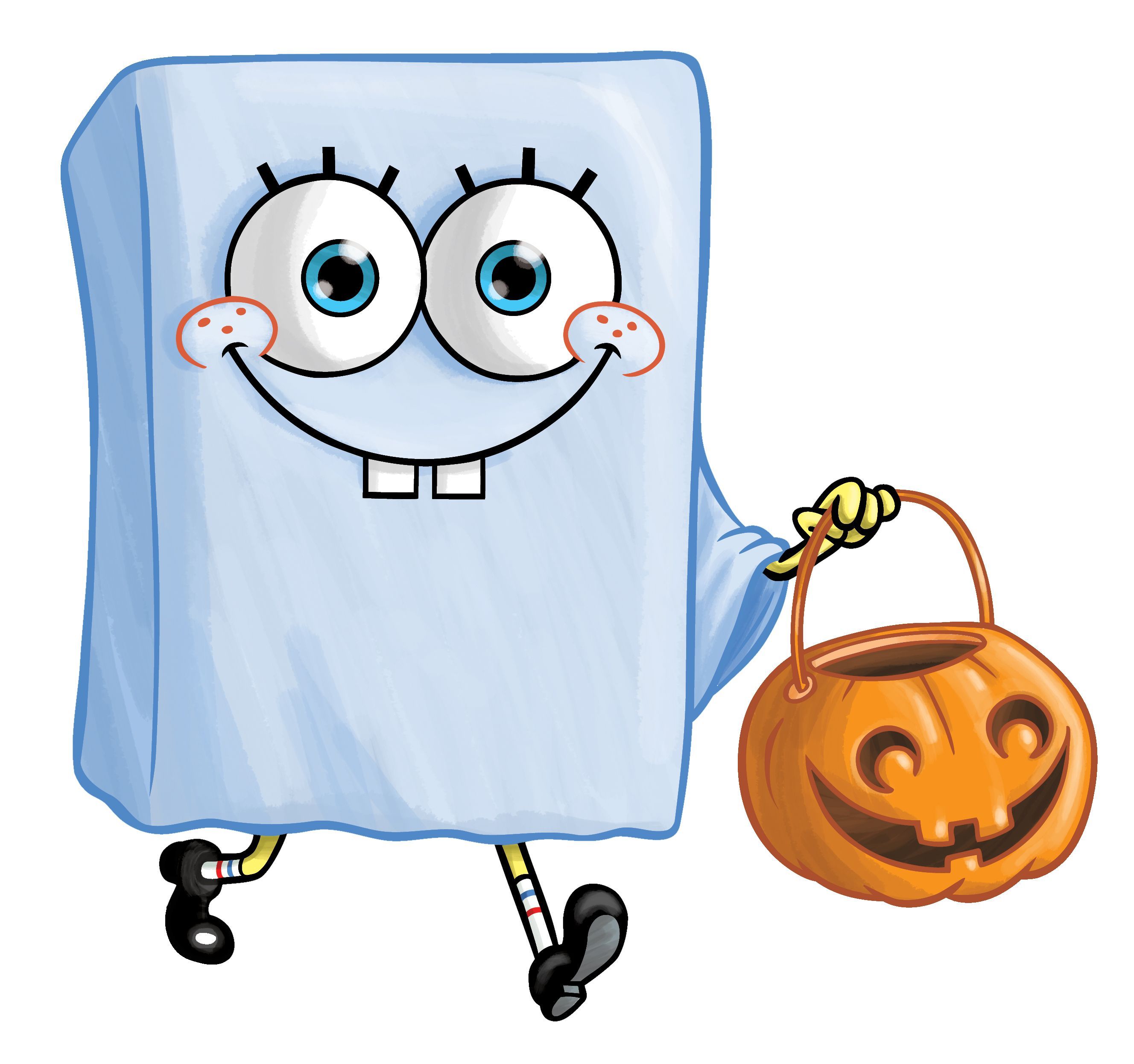 spongebob halloween ghost