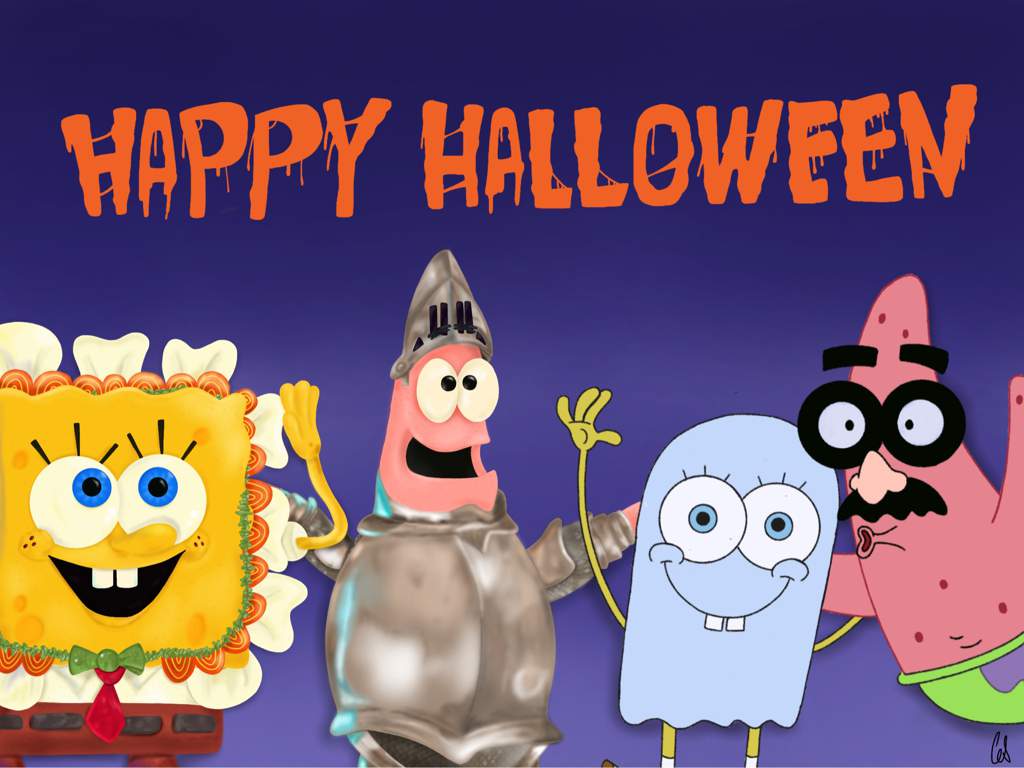 Happy Halloween!. SpongeBob SquarePants Amino