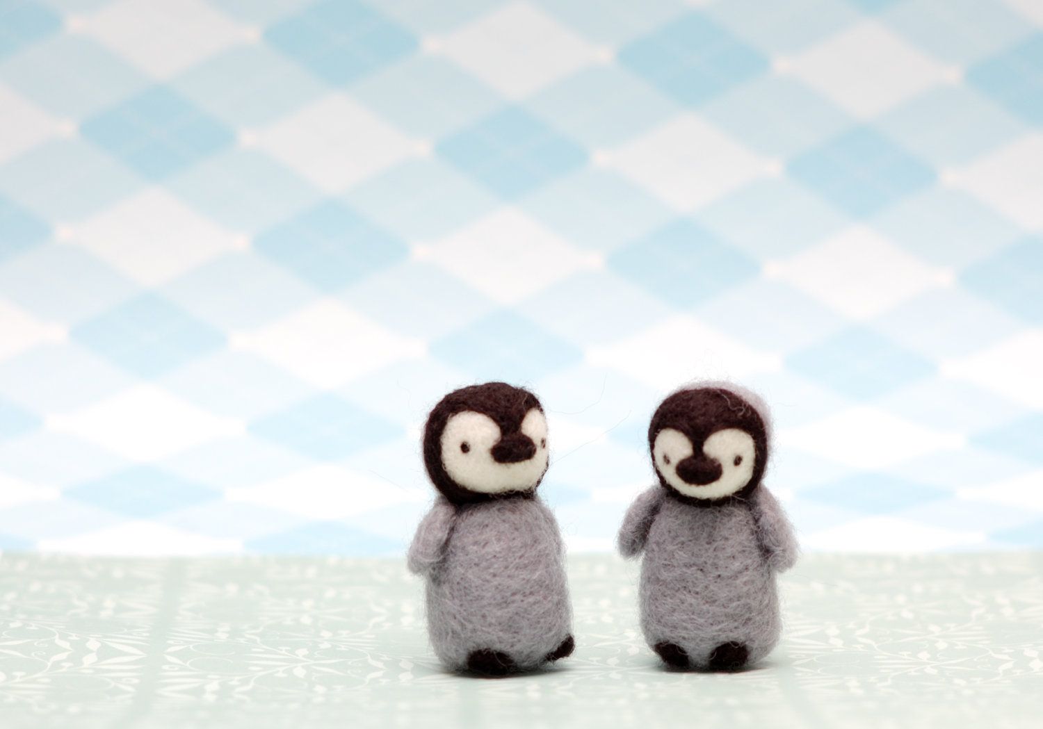 Cute Penguin Background