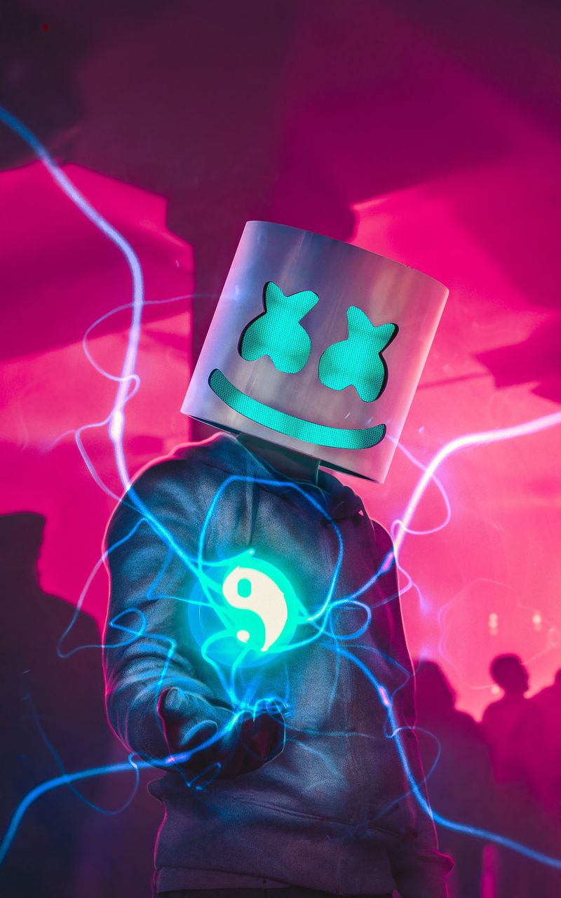 Marshmello Glow 4k Nexus 7, Samsung Galaxy Tab 10, Note Android Tablets HD 4k Wallpaper, Image, Background, Photo and Picture