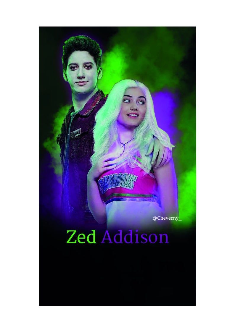 Disney Zombies 2 Zed And Addison Poster Background In 2020. Zombie Disney, Zombie Zombie