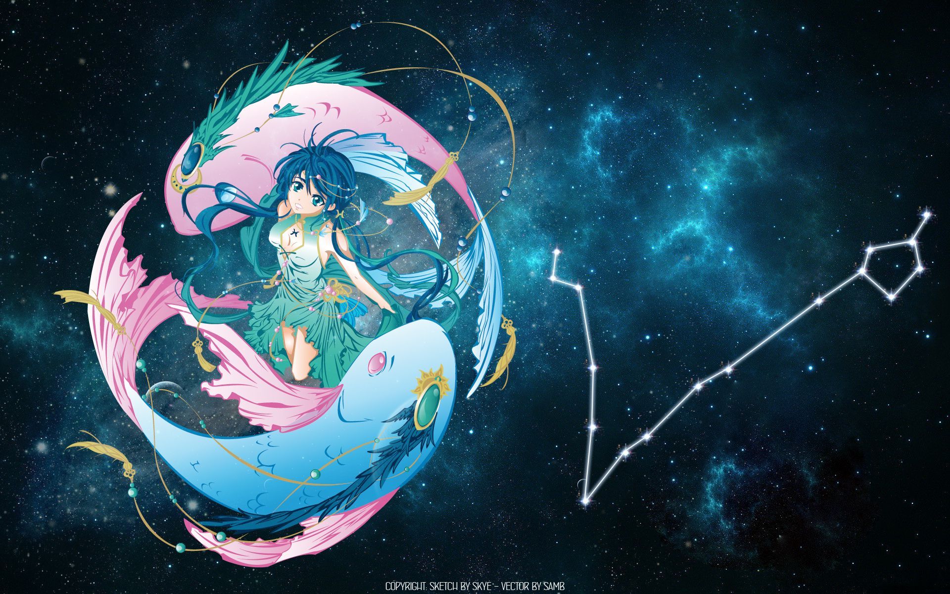 Pisces Anime Wallpapers Wallpaper Cave.