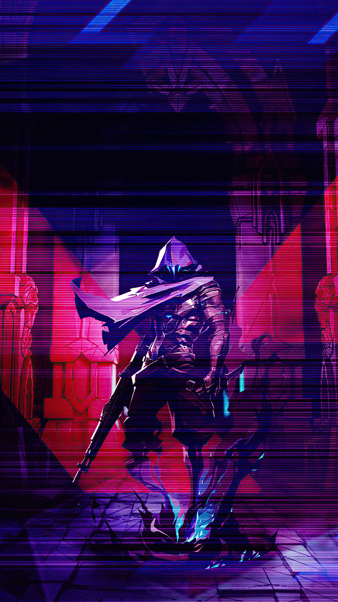 Omen Valorant iPhone HD Wallpaper