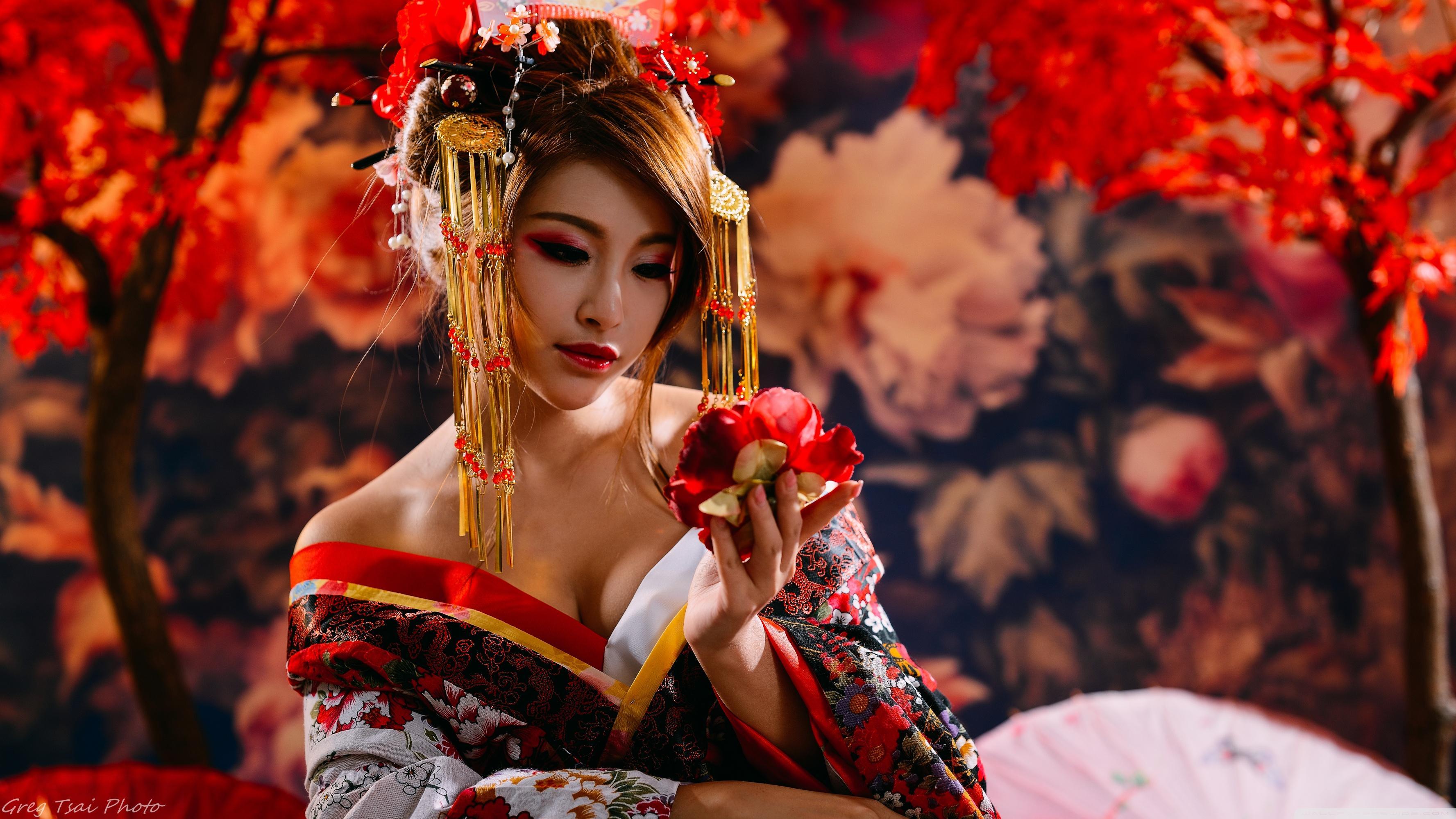 Traditional Japanese Woman Wallpaper Free Traditional Japanese Woman Background