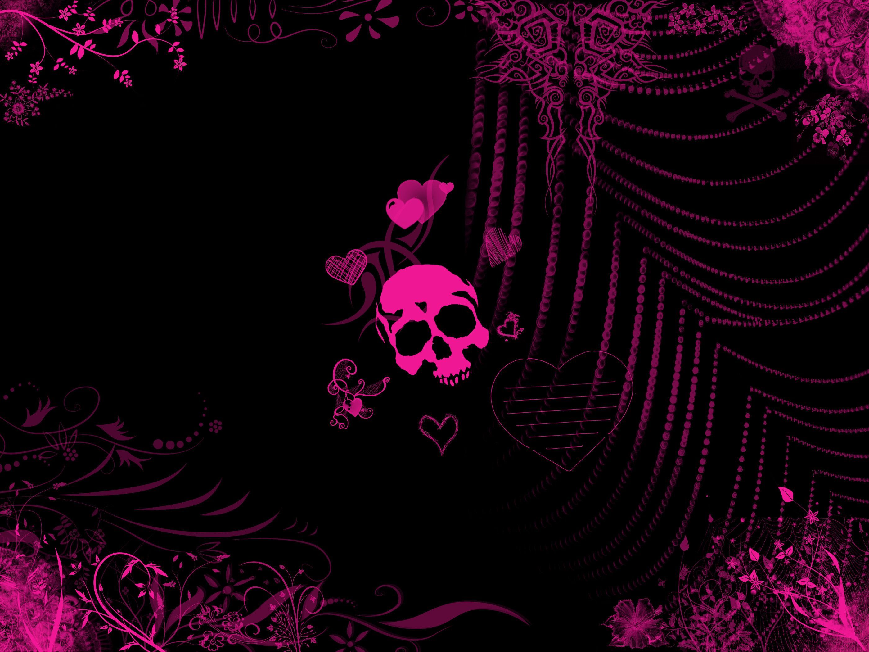 Pink Gothic Wallpapers.