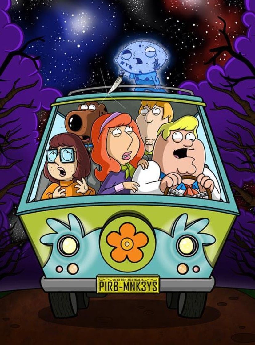 Scooby Doo, Family Guy. Family guy cartoon, Family guy funny, Guy drawing