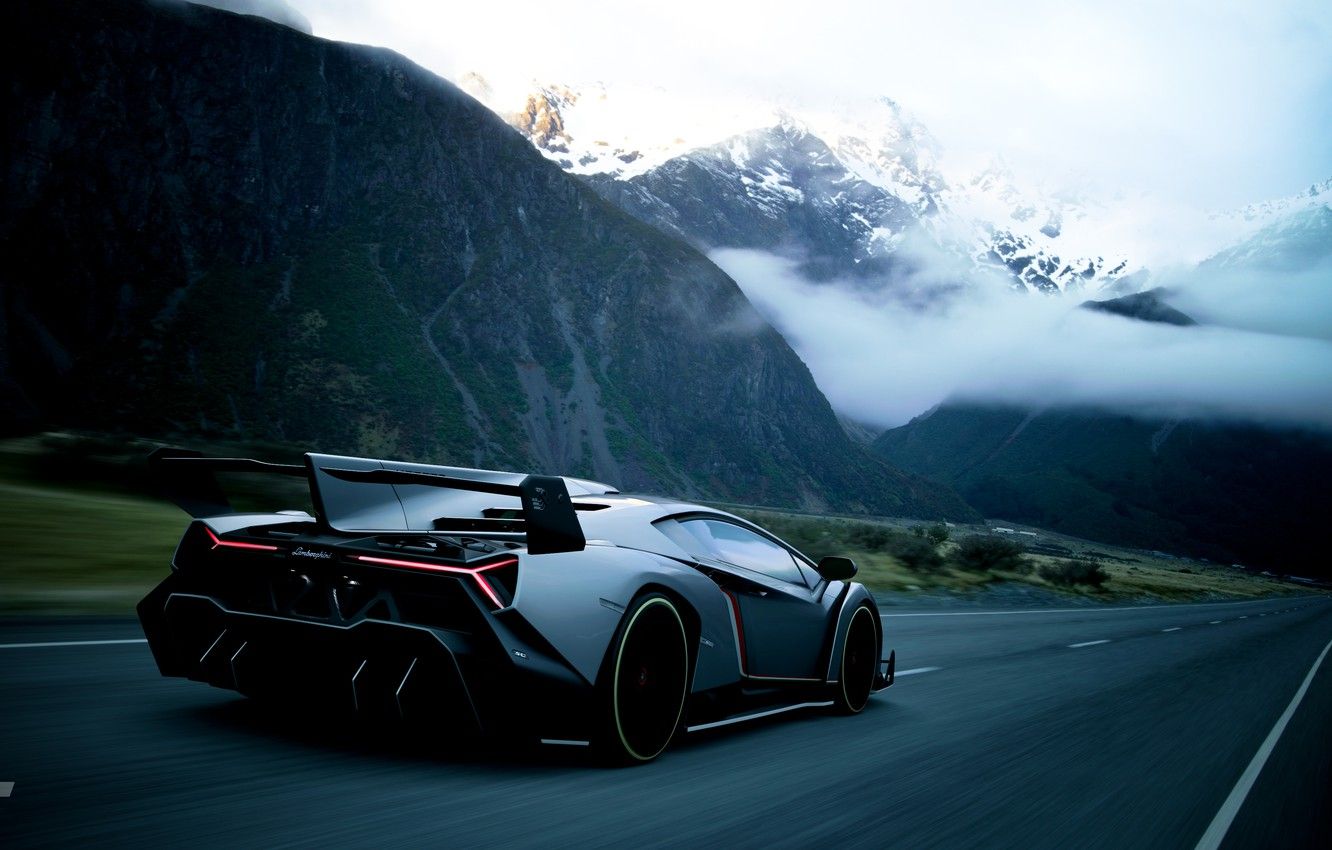 Wallpaper rendering, Lamborghini, Gran Turismo, Veneno, Gran Turismo Sport image for desktop, section игры