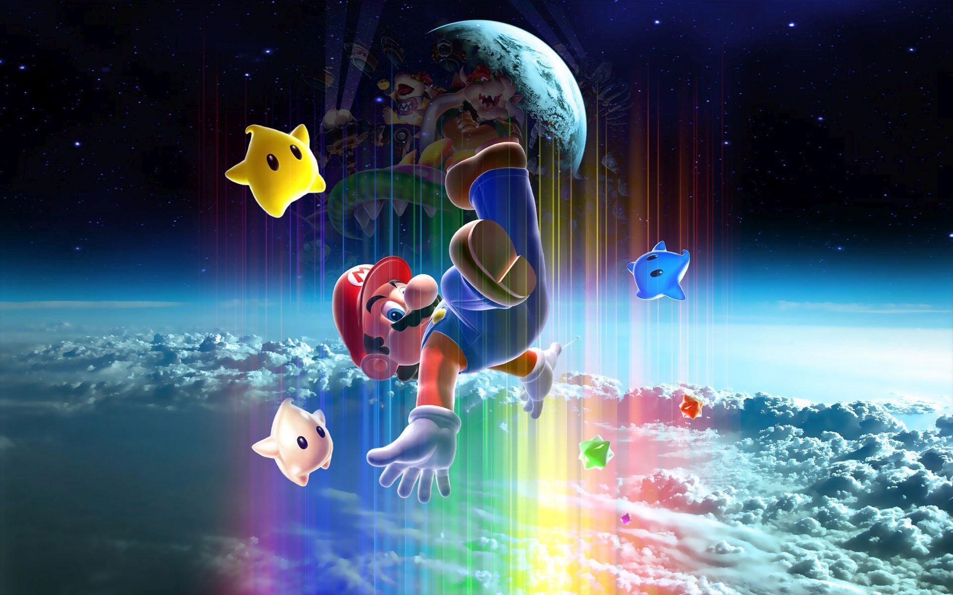 Super Mario Galaxy Wallpaper 8 Wallpaper Space HD Wallpaper