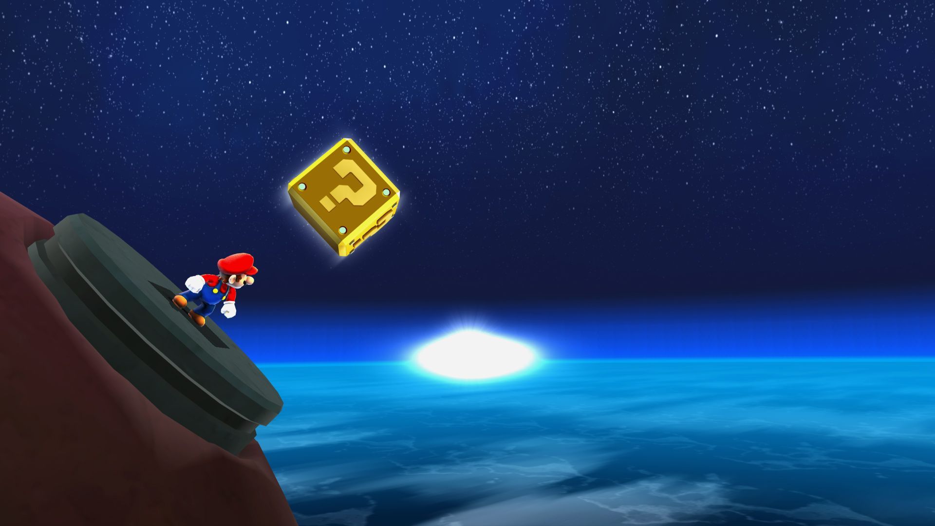 Super Mario Galaxy Background