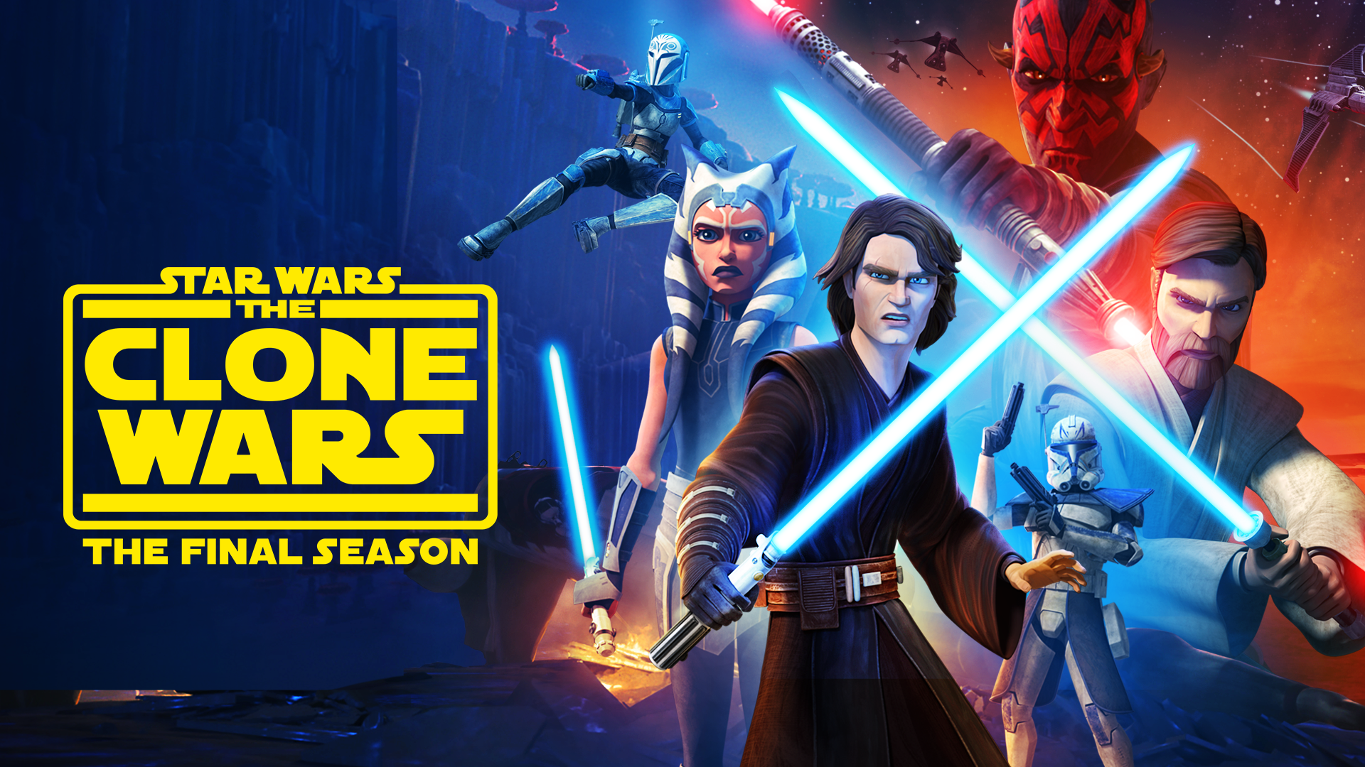 HD version of The Clone Wars Season 7 promotional banner