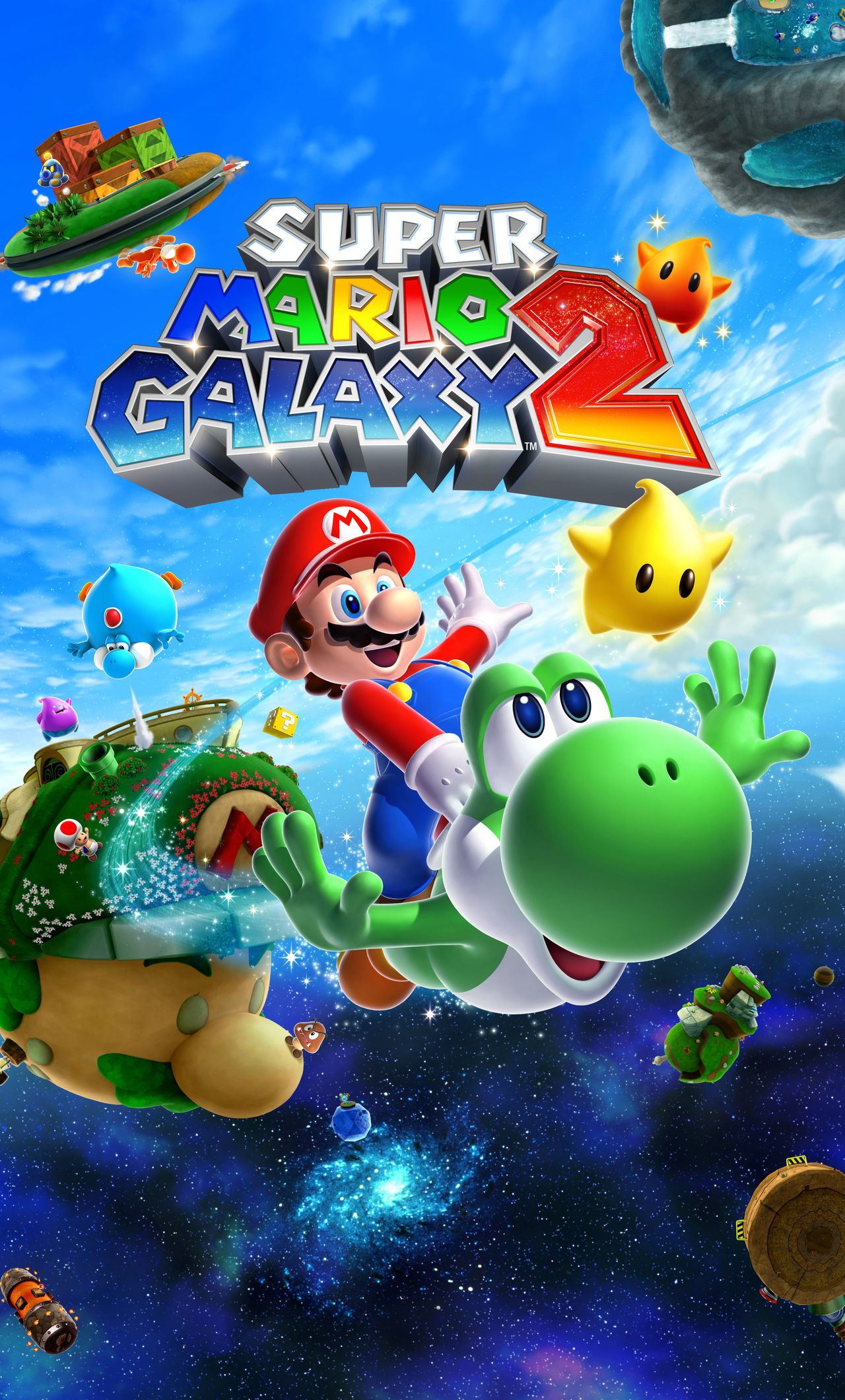 Super Mario Galaxy 2 iPhone HD 4k Wallpaper, Image, Background, Photo and Picture