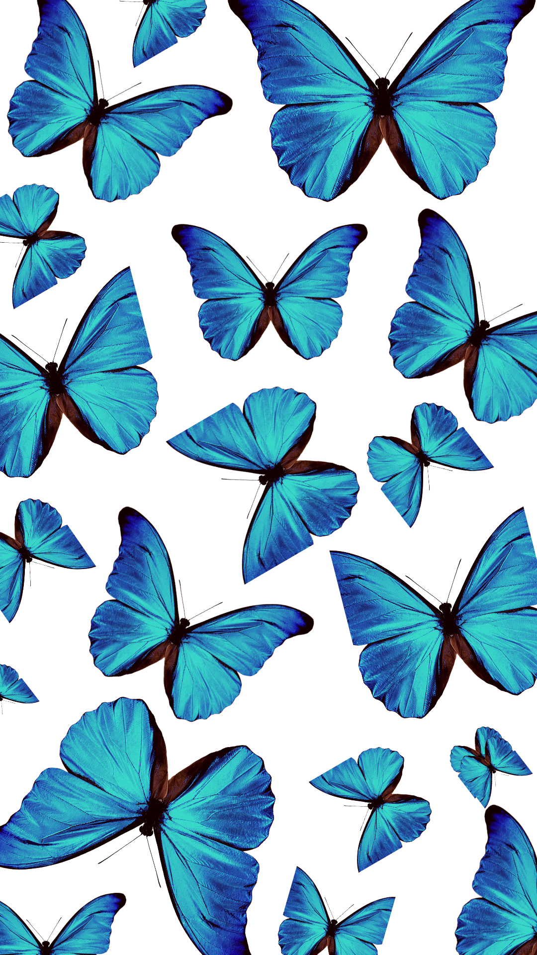 Blue Aesthetic Wallpaper. Butterfly wallpaper iphone, Blue butterfly wallpaper, Butterfly wallpaper background
