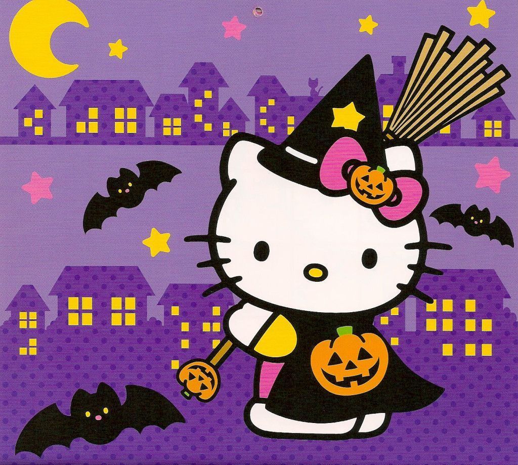 Hello Kitty Halloween Wallpaper Free Hello Kitty Halloween Background