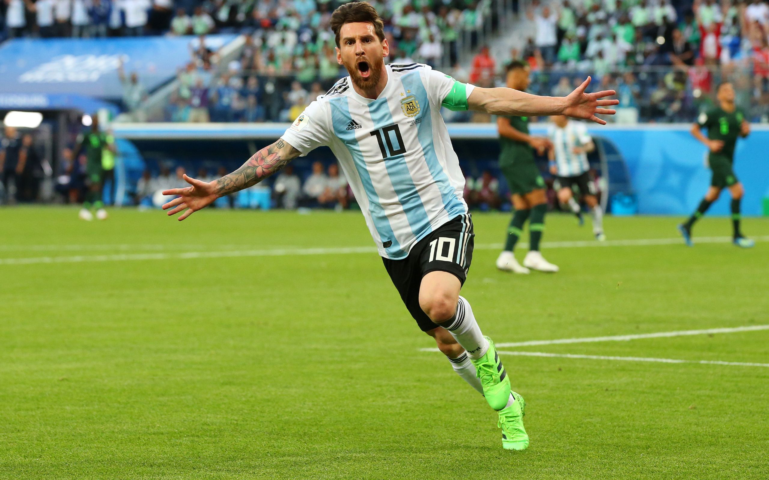 Lionel Messi in FIFA 2018 World Cup 2560x1600 Resolution Wallpaper, HD Sports 4K Wallpaper, Image, Photo and Background