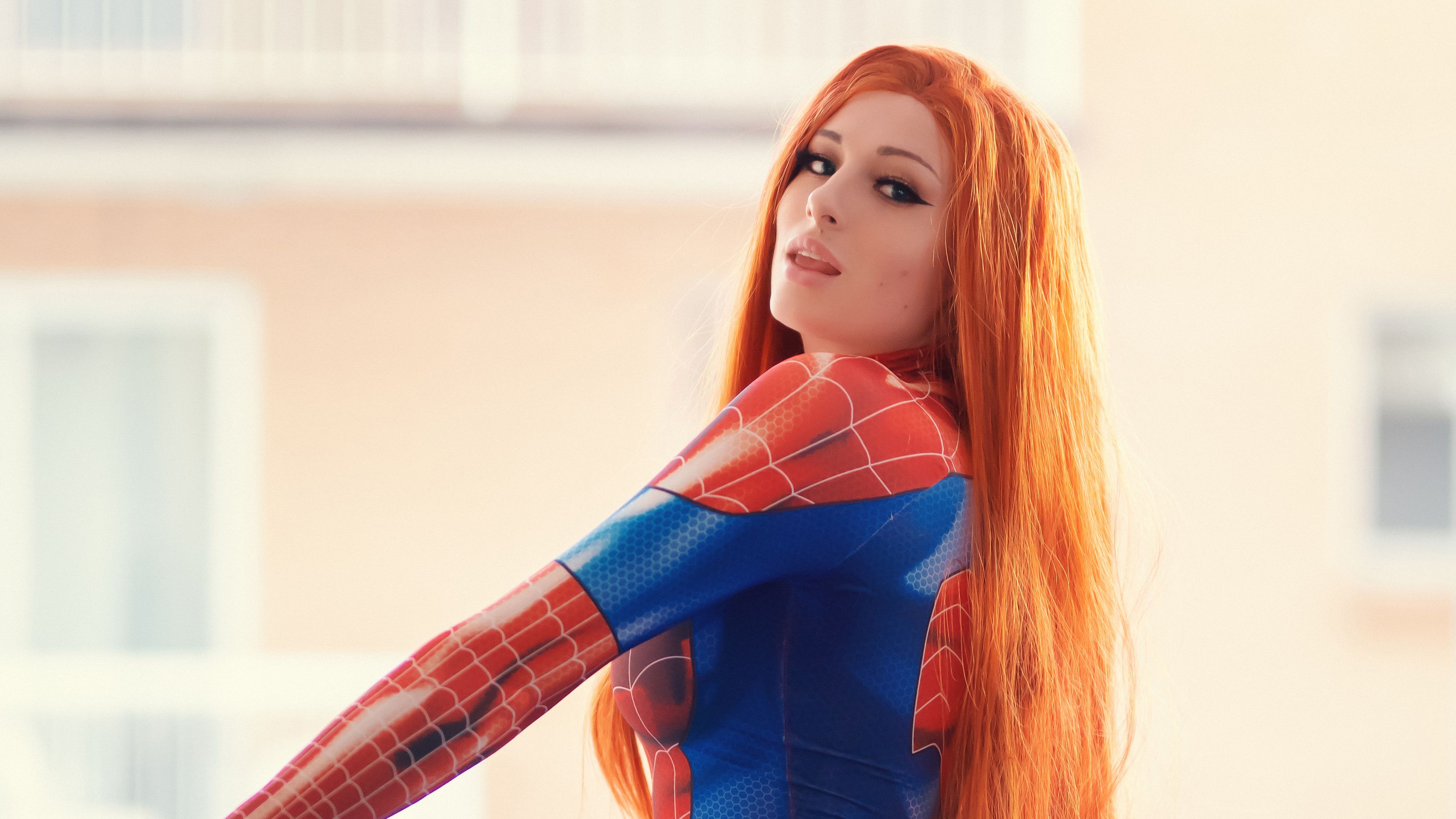 Spidergirl Cosplay 4k, HD Superheroes, 4k Wallpaper, Image, Background, Photo and Picture