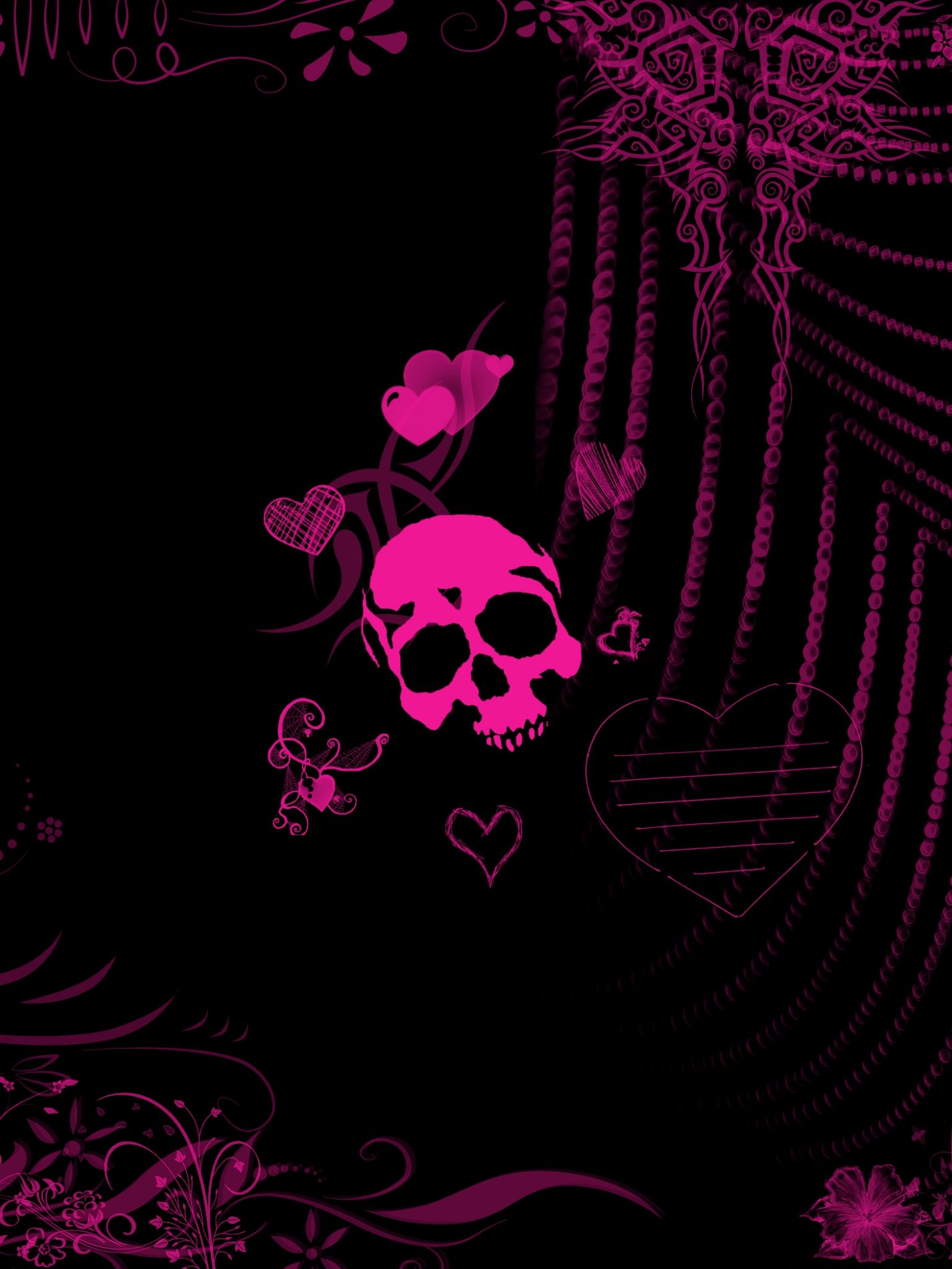 Free download Pink Skull by Daemonika [2800x2100] for your Desktop, Mobile & Tablet. Explore Pink Skull Wallpaper. Skull And Bones Wallpaper, Blue Line Skull Wallpaper, Free Skull Wallpaper for Laptop