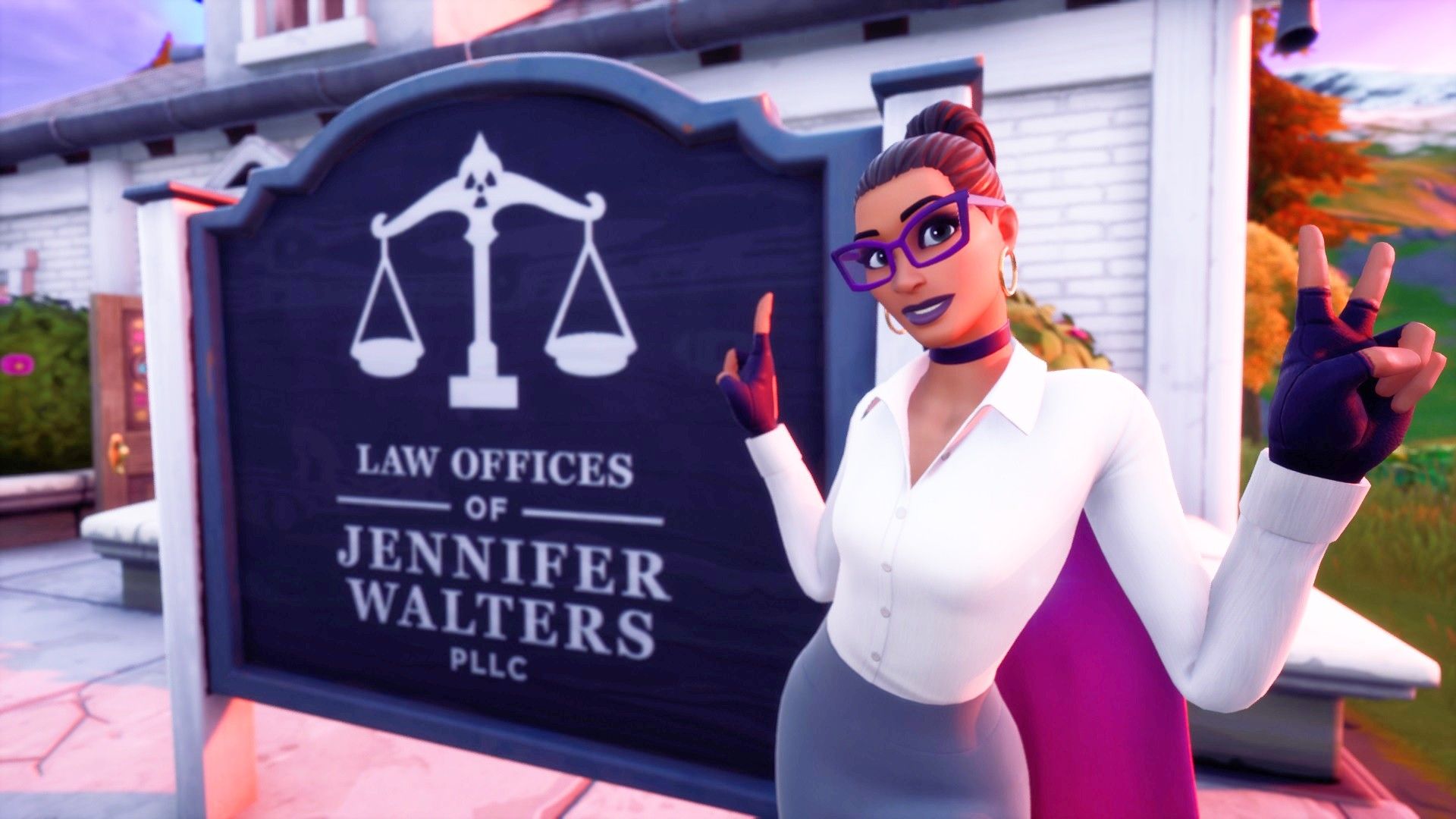 Where to visit Jennifer Walter's office in Fortnite