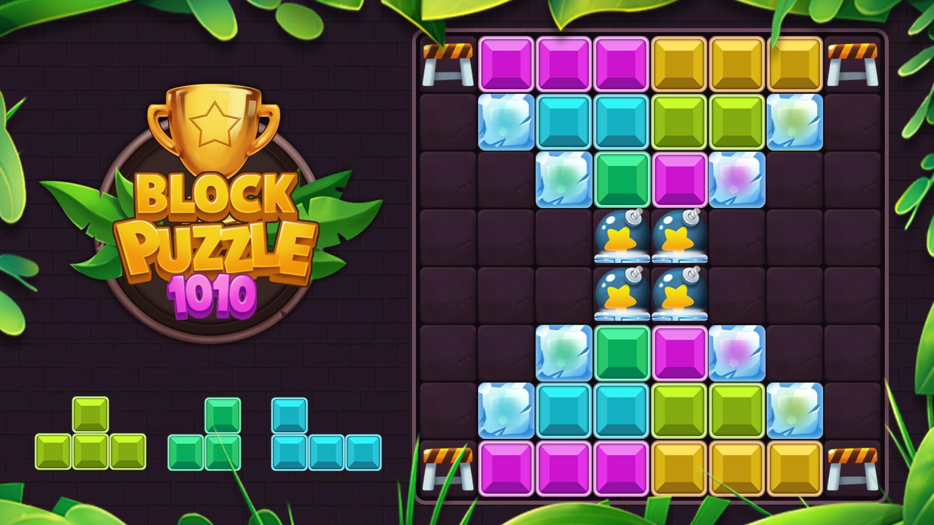 Classic Block Puzzle Game 1010: Free Cat Pop Game for Android