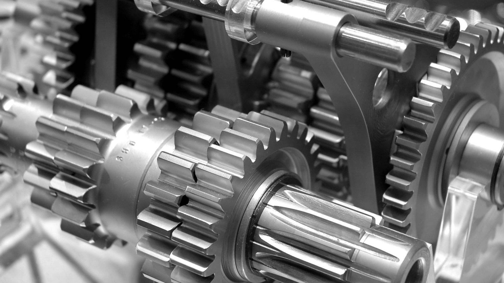 Gears In A Transmission. Mechanical engineering, Machine shop, Industrial gears