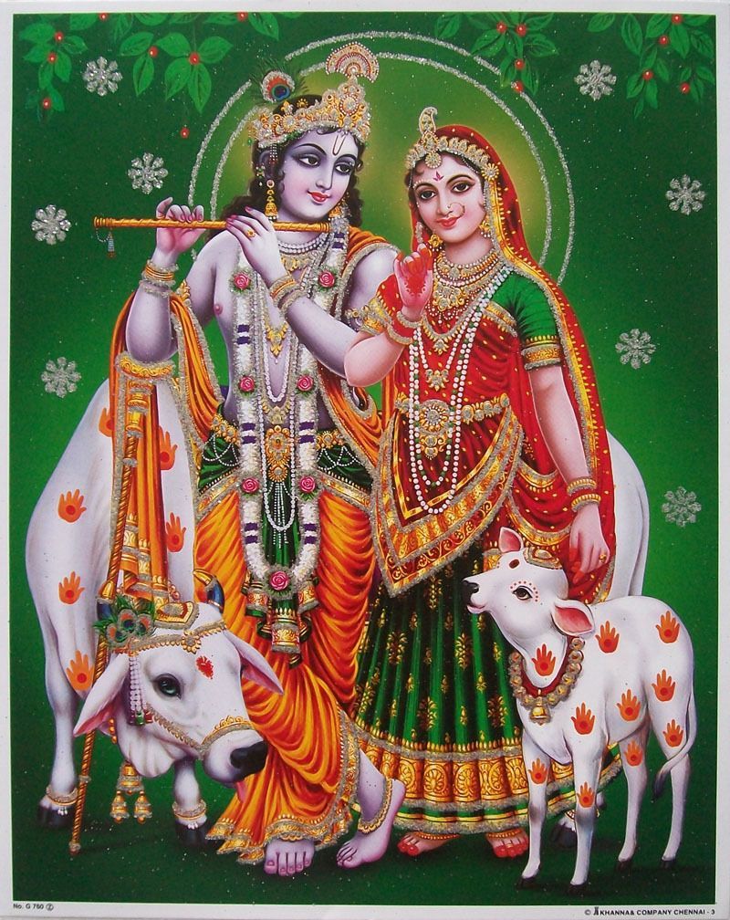 Radha Krishna and cows. Krishna radha, Krishna picture, Radha krishna picture