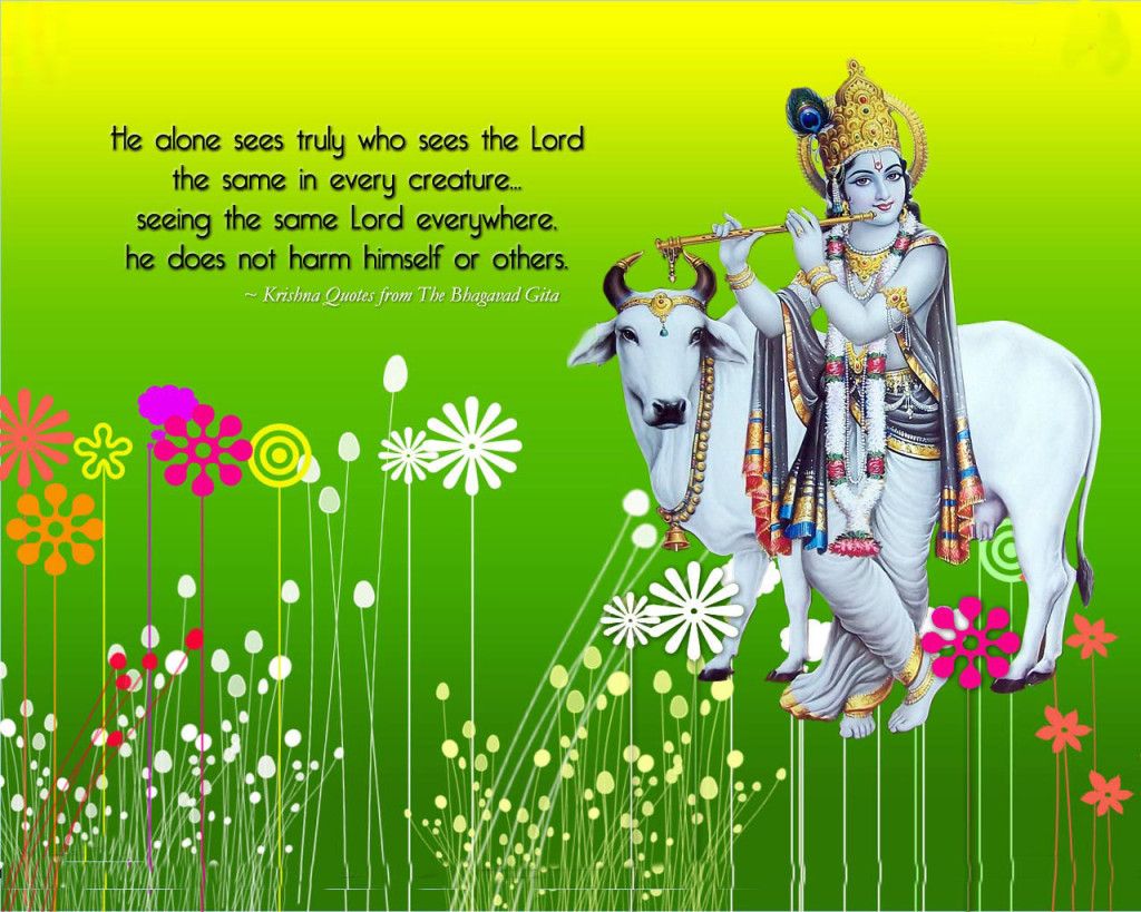Lord Krishna; Rama O Rama, Life isn't a Drama, Life is Dharma