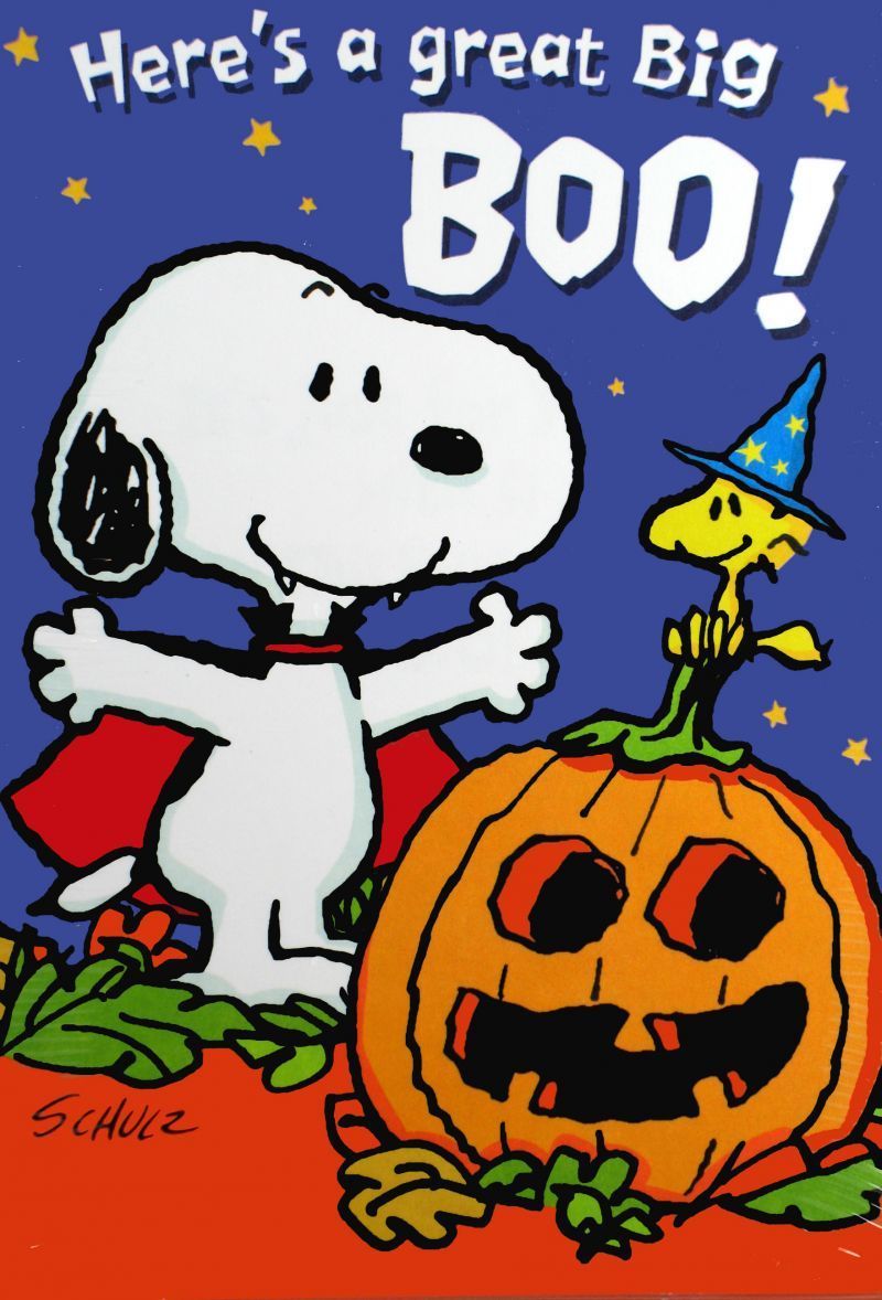 Snoopy Halloween Card Set: Snoopn4pnuts.com. Snoopy halloween, Charlie brown halloween, Snoopy