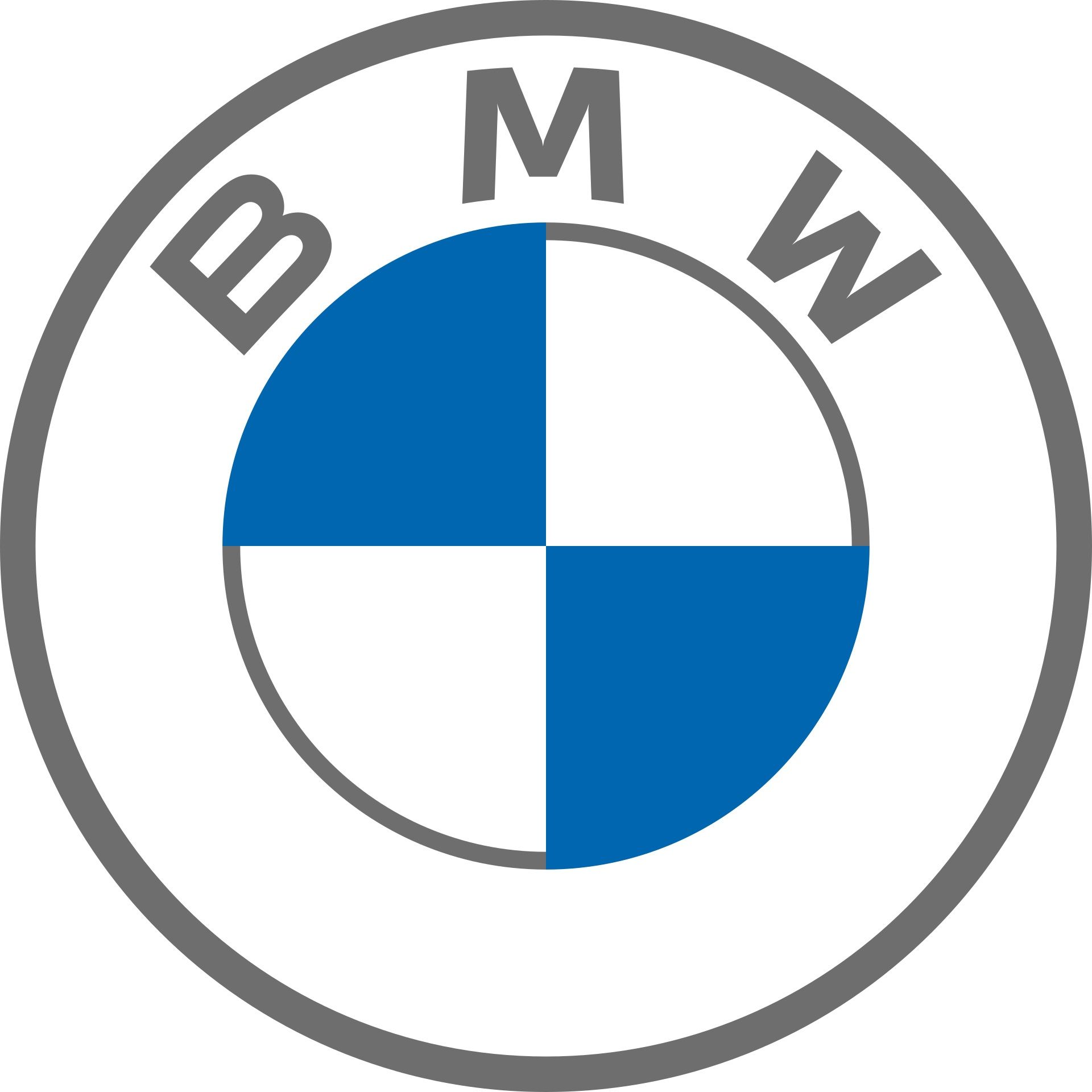 BMW New Logo HD Wallpaper