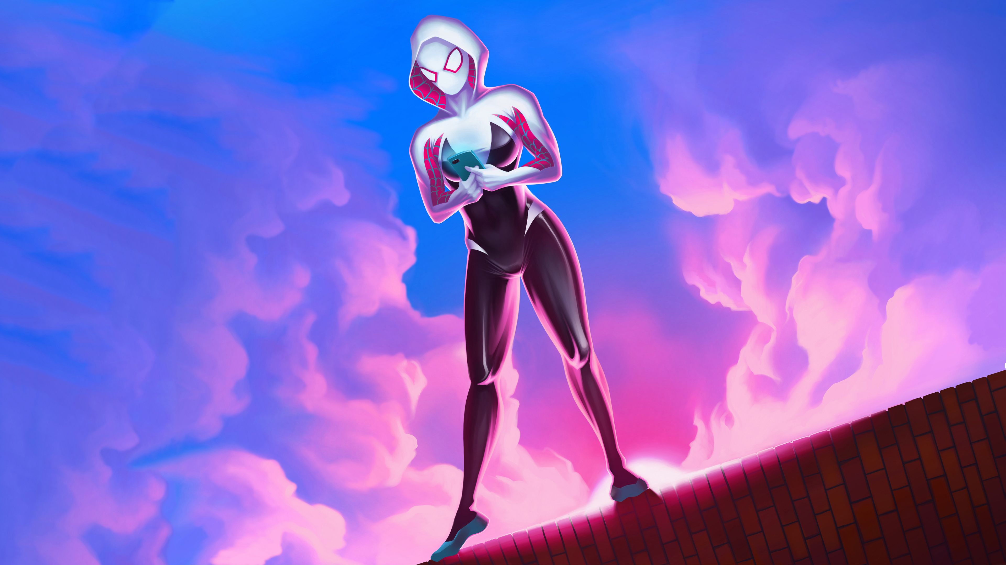 Spider Gwen Marvel Comic Wallpaper, HD Superheroes 4K Wallpaper, Image, Photo And Background