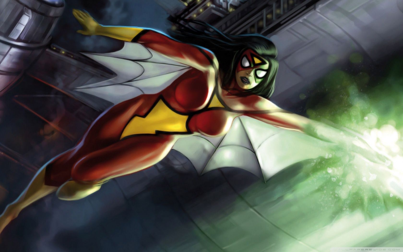 Spider Woman (Marvel Comics) Ultra HD Desktop Background Wallpaper for 4K UHD TV, Widescreen & UltraWide Desktop & Laptop, Tablet