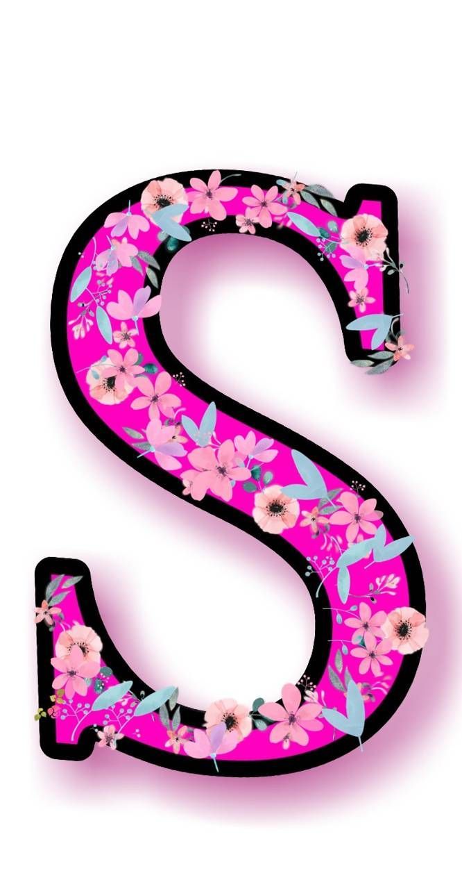 Download Initial S wallpaper wallpaper by Lella23 now. Browse millions of p. Alphabet letters design, Alphabet wallpaper, Lettering alphabet