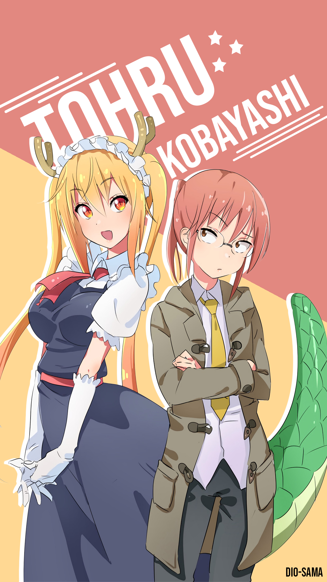 Wallpaper maid dragon tohru & kobayashi Full HD 4K em 2020. Personagens de anime, Anime, Filmes de anime