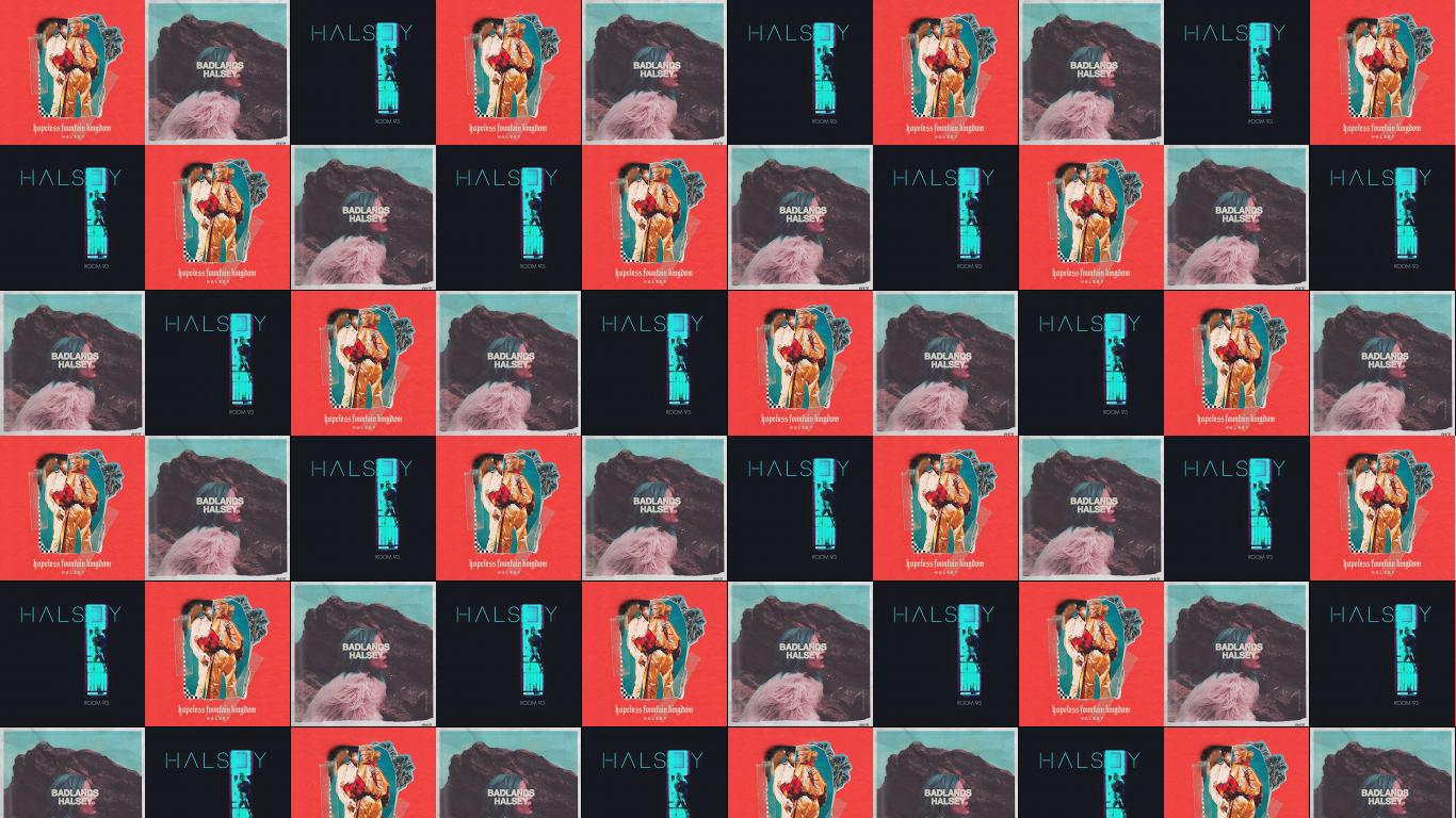 Halsey Hopeless Fountain Kingdom Badland Room 93 Wallpaper « Tiled Desktop Wallpaper