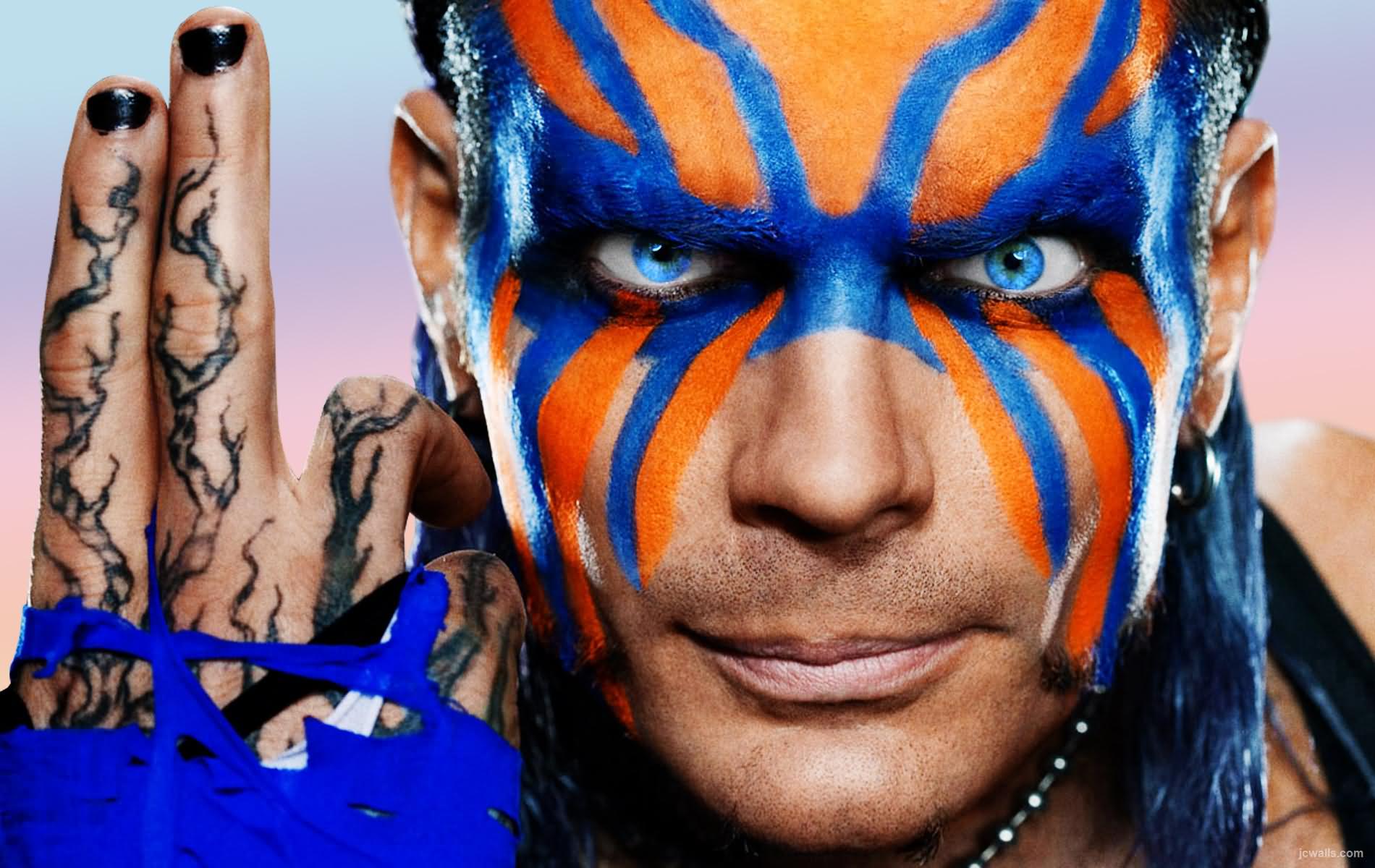 Jeff Hardy with FacePaint