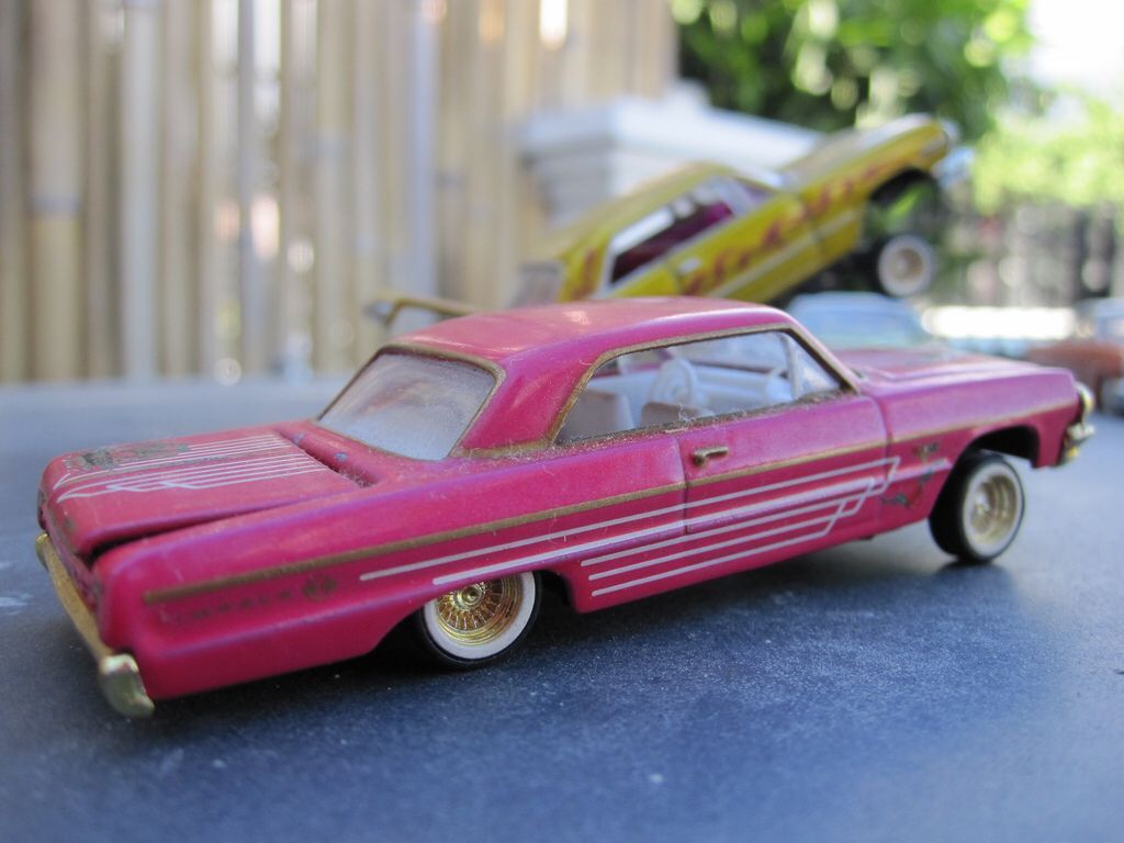 64 Scale 1964 Chevrolet Impala Lowrider Revell. Lowrider Model Cars, Lowriders, Model Cars Kits