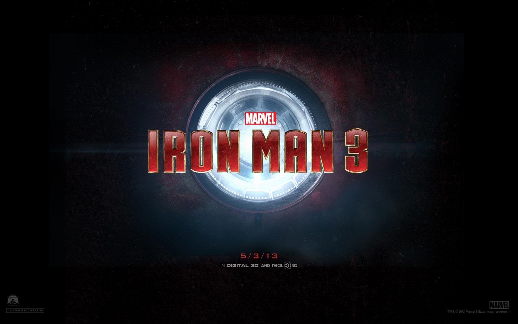 Iron Man 3 Wallpaper Logo